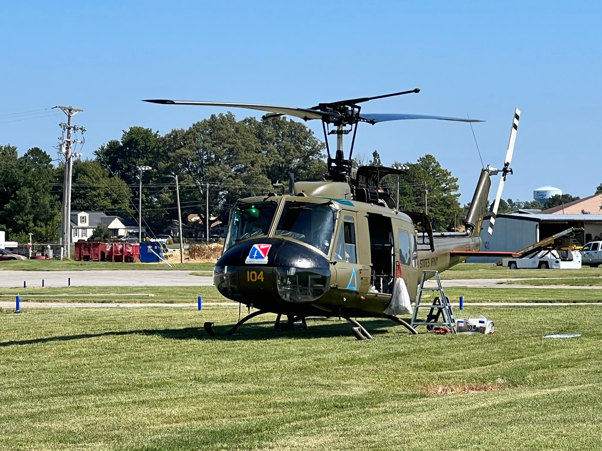 Gateway - A look back at UH-1H Huey “104” when she carried the Winged ...