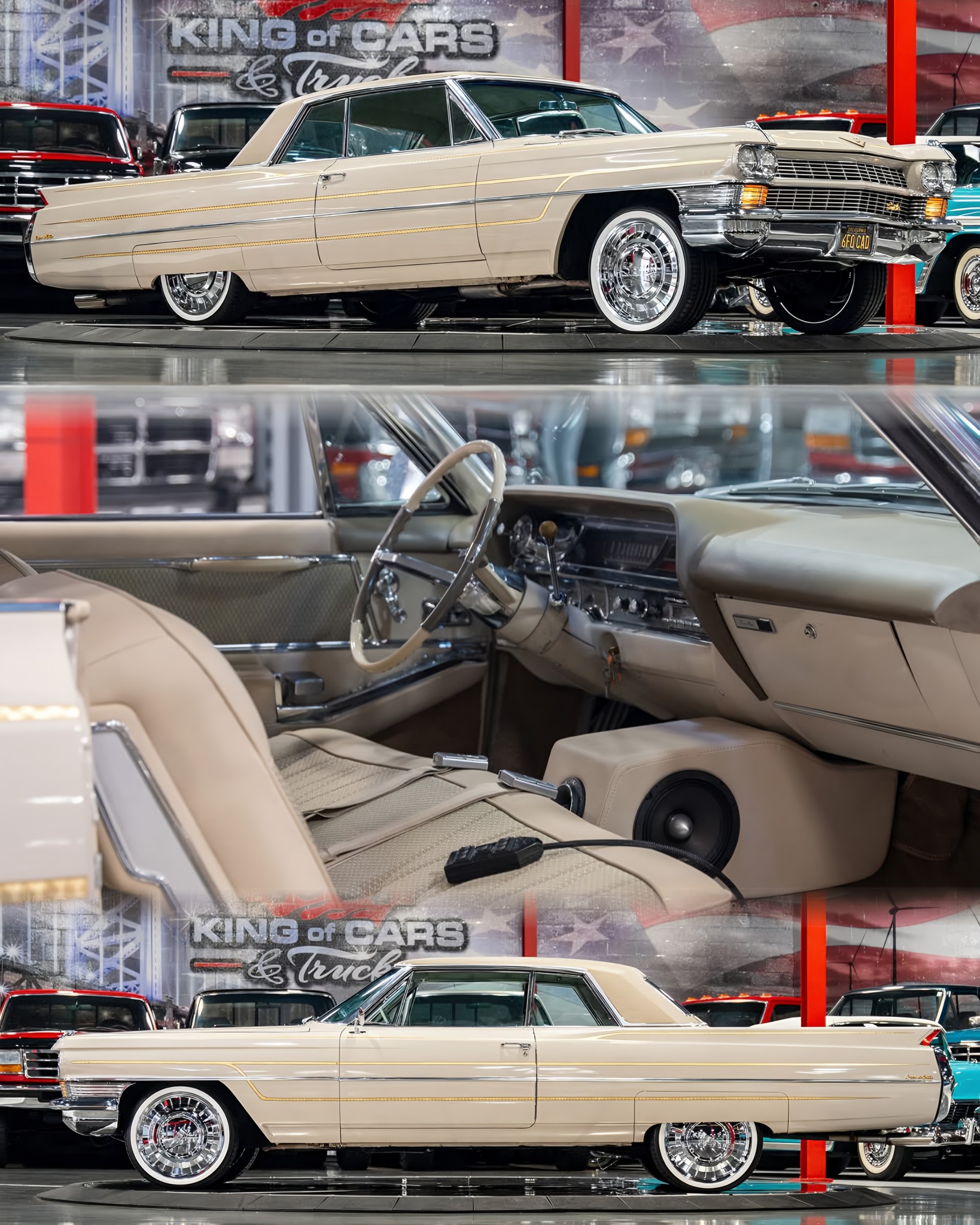 Jo-han 64' Cadillac Coupe Deville model car completed