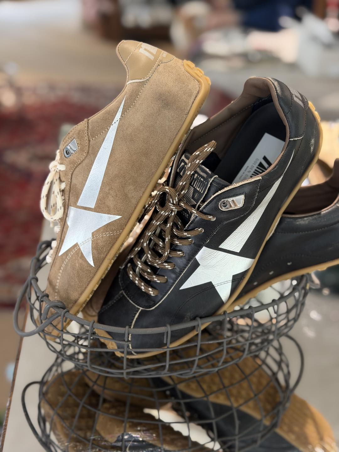 あ Exclusive Release] GG Marathon Speed Sneakers “Black Leather