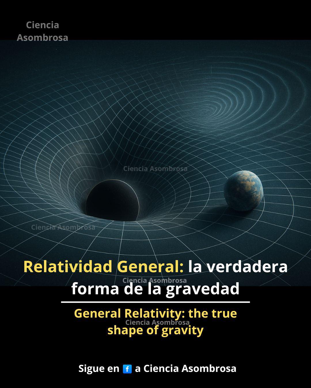 Ciencia - 🌀 Relatividad General: cuando la gravedad no es una fuerza ...