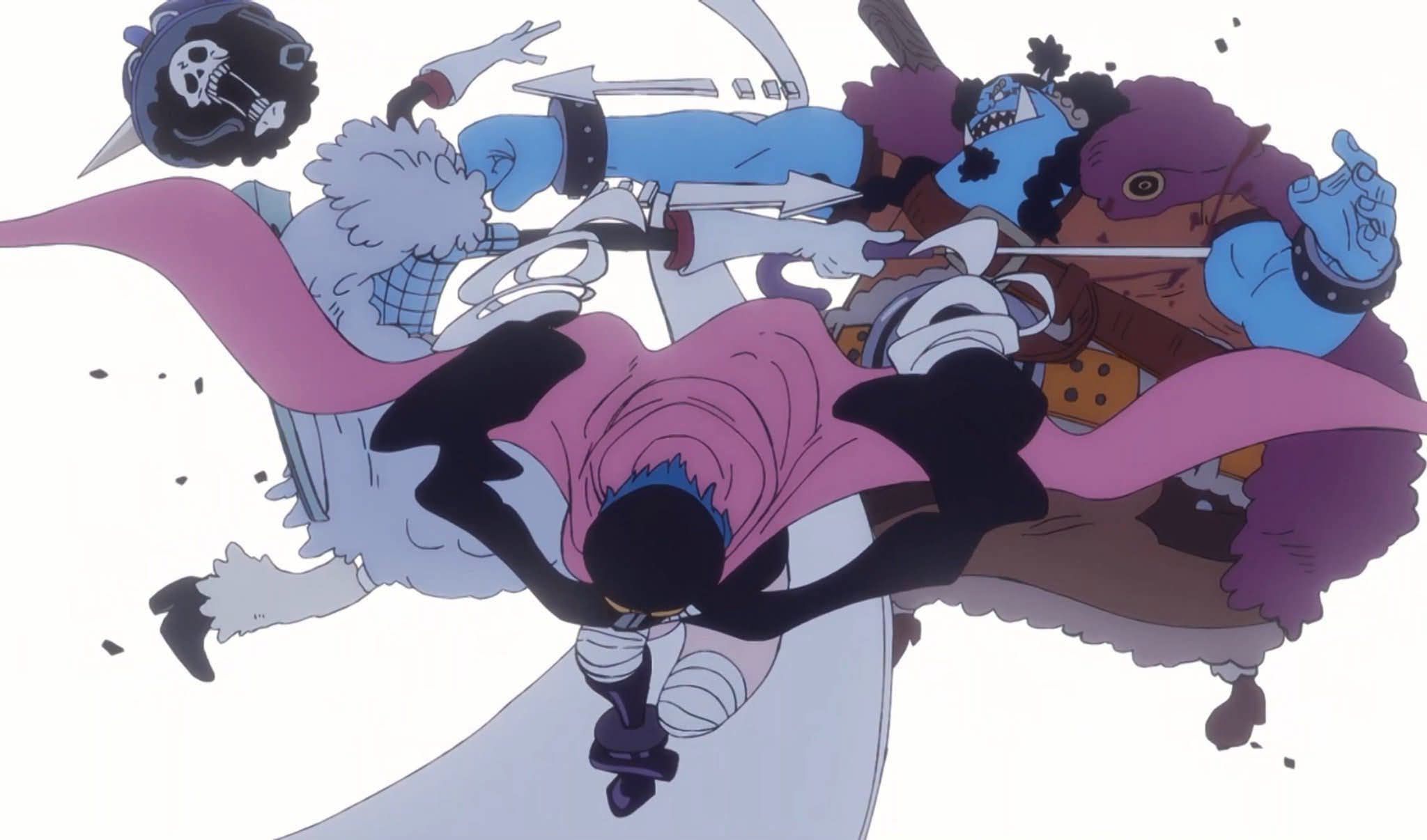 まりも Gunko really 1v4'd the Straw Hats like it was just a game