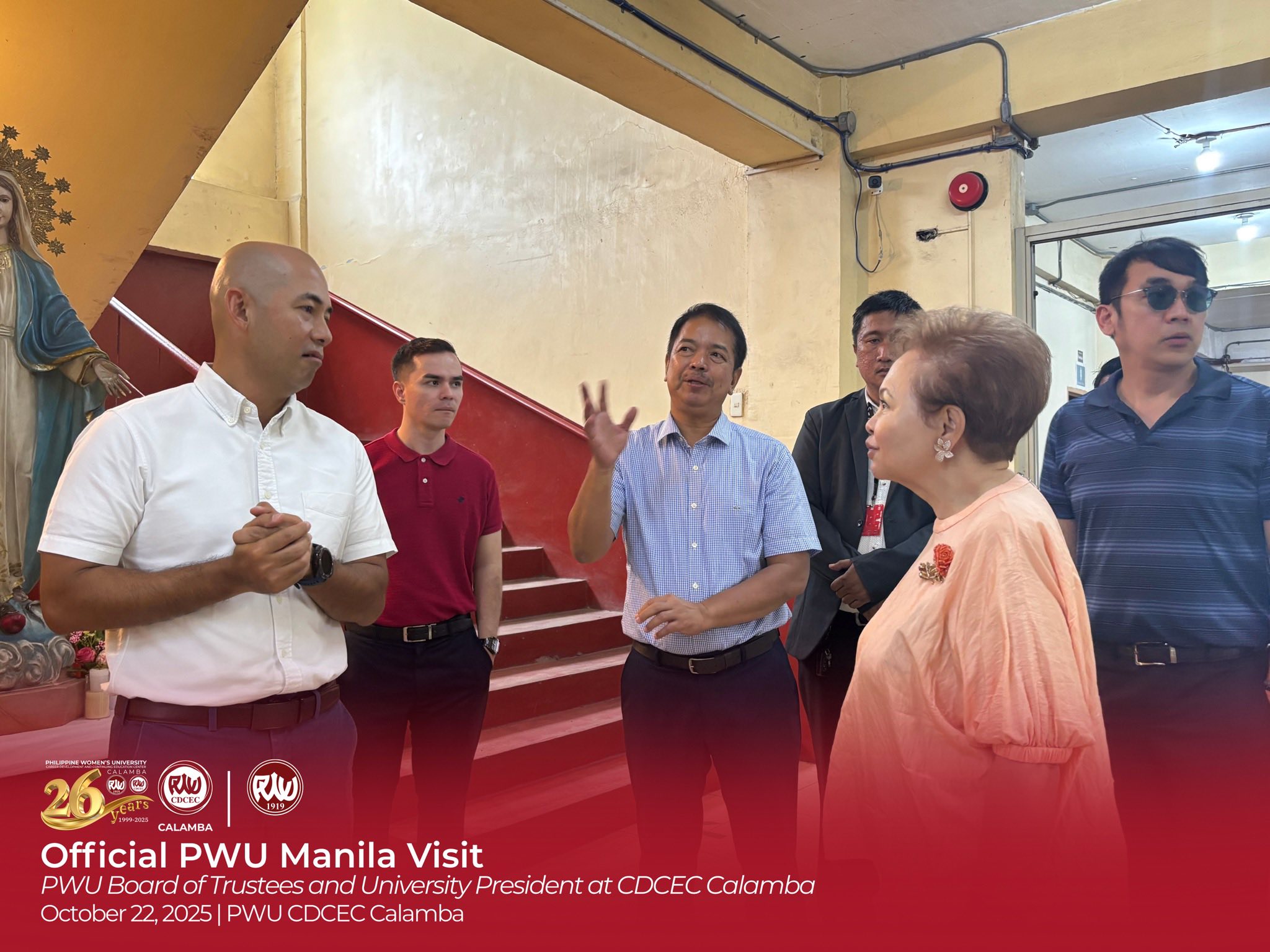Official PWU Manila Visit We were... - PWU CDCEC - Calamba | Facebook