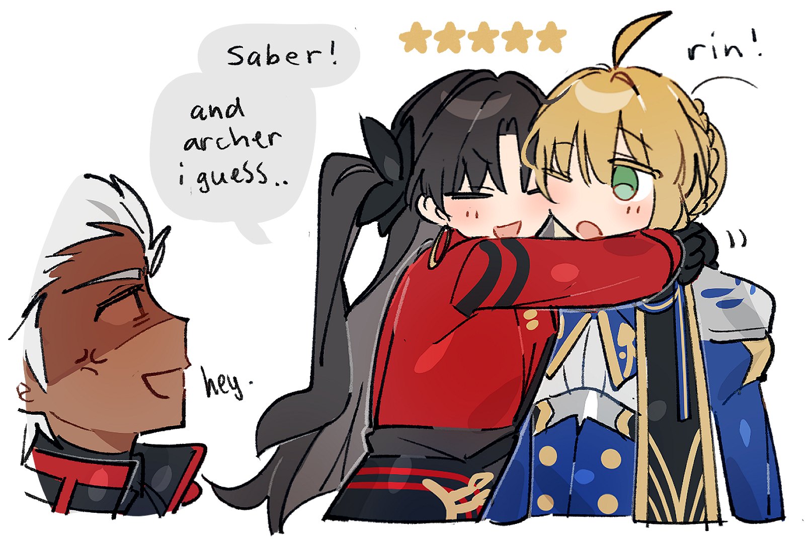Rin is so happy in HSR. I wonder why?