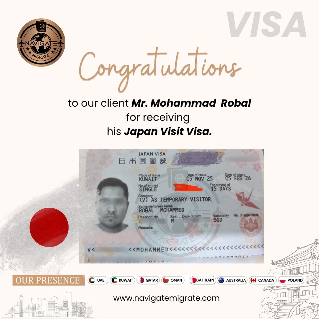 🌟 A New Chapter Begins for Mr.... - Navigate Migrate Oman | Facebook