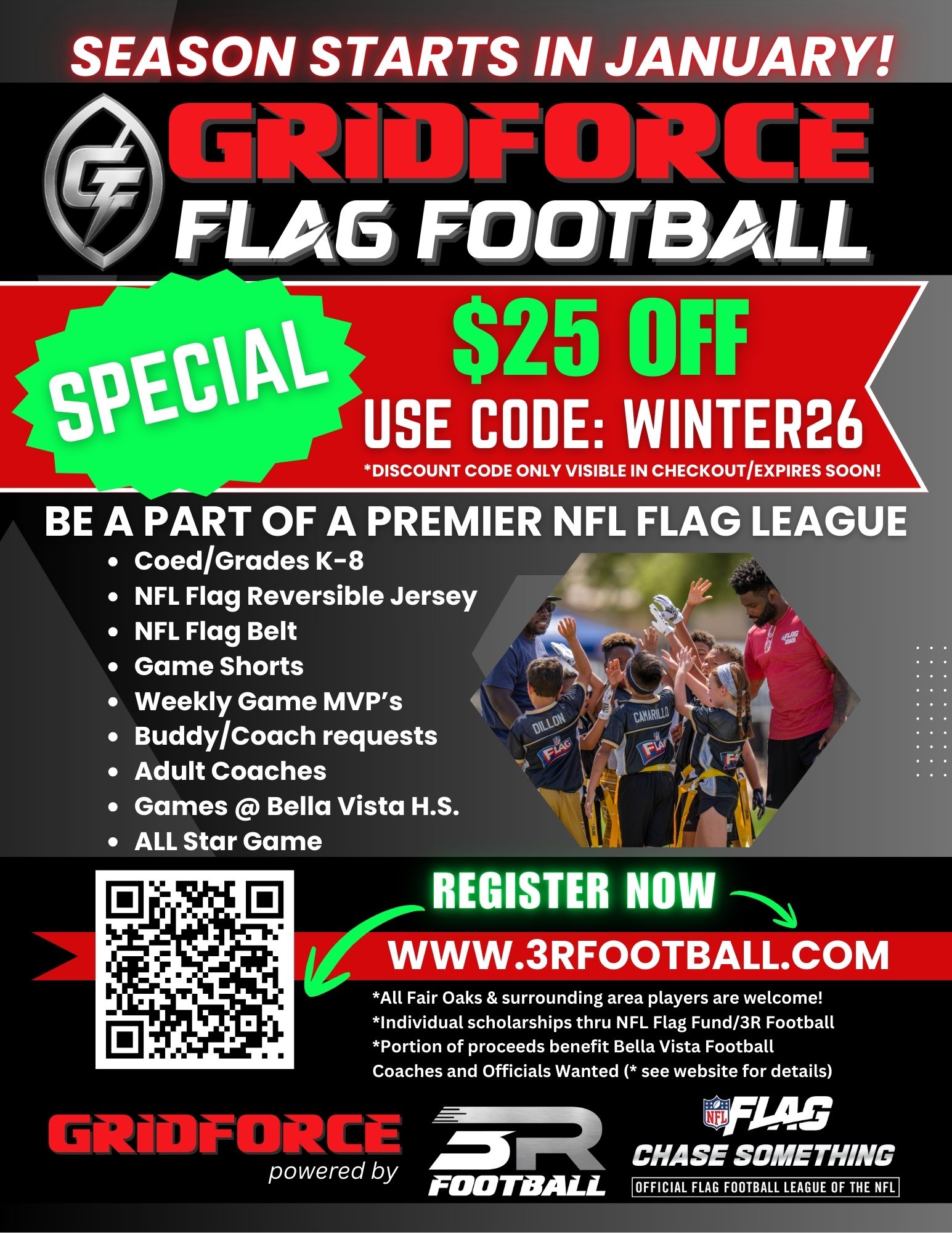 GridForce - Sign Up Now & SAVE $25!!! 3R Football home of GridForce ...