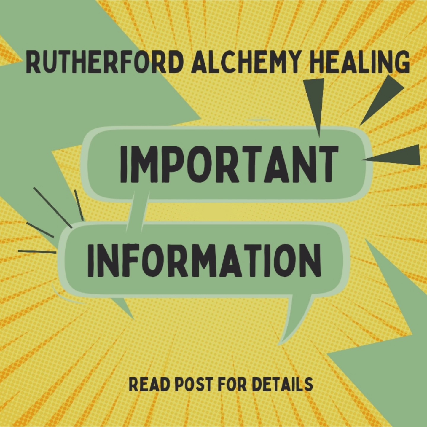🌿 Important Update from... - Rutherford Alchemy Healing | Facebook