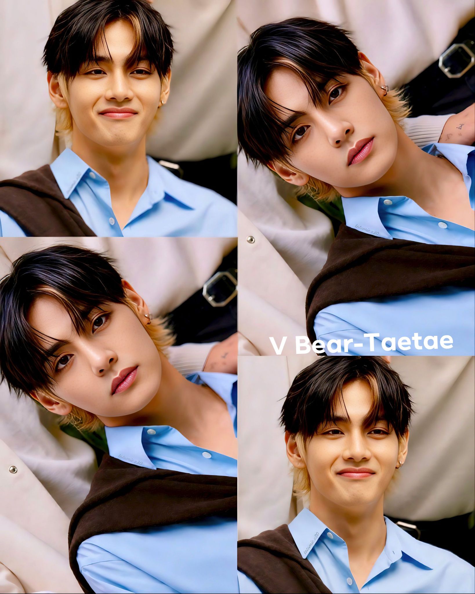 OMG.. Taehyung from BTS Festa Family photo 2026 💙🔥🤎 Prince