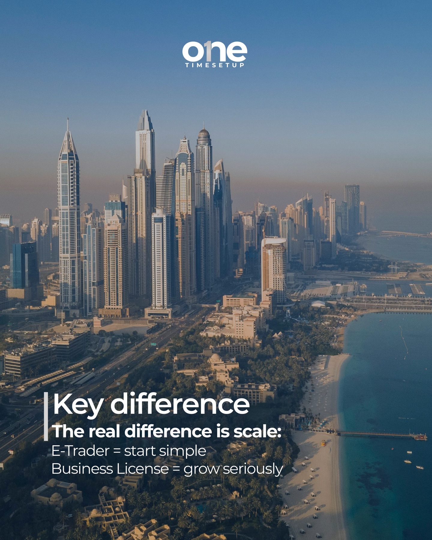 One Time Setup | Dubai