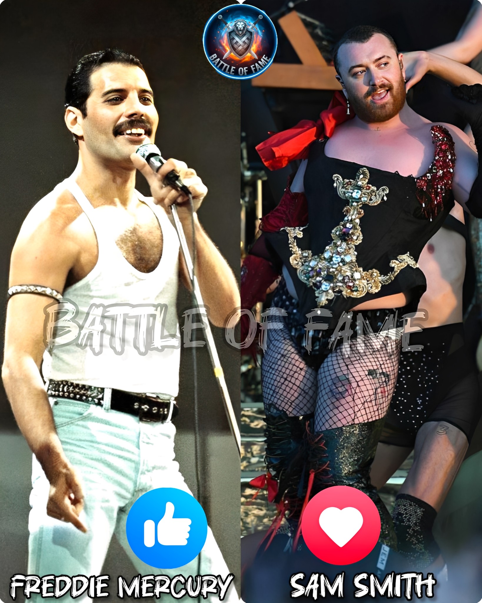 Battle Of Fame - Freddie Mercury 🌹🎤⚡ — the monarch of... | Facebook