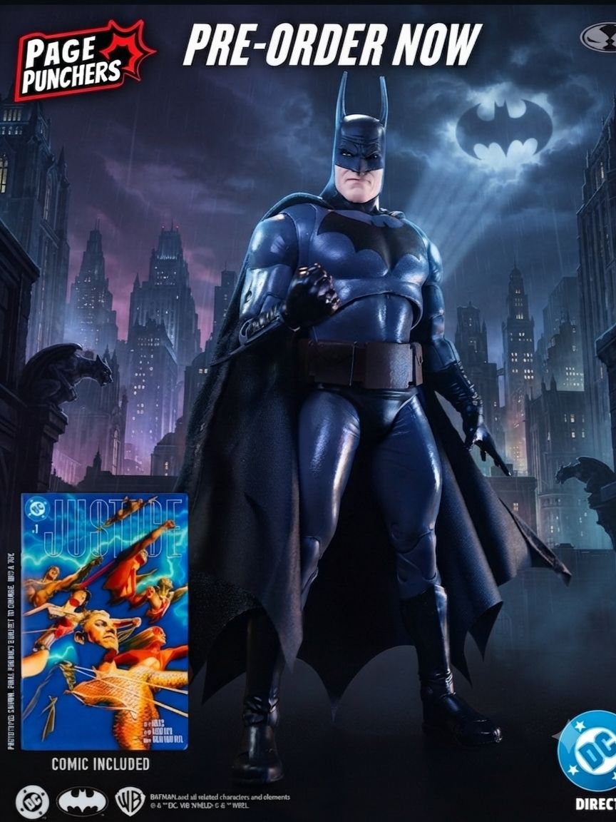 Batman™ based on the included Justice™ #1 comic launches for pre