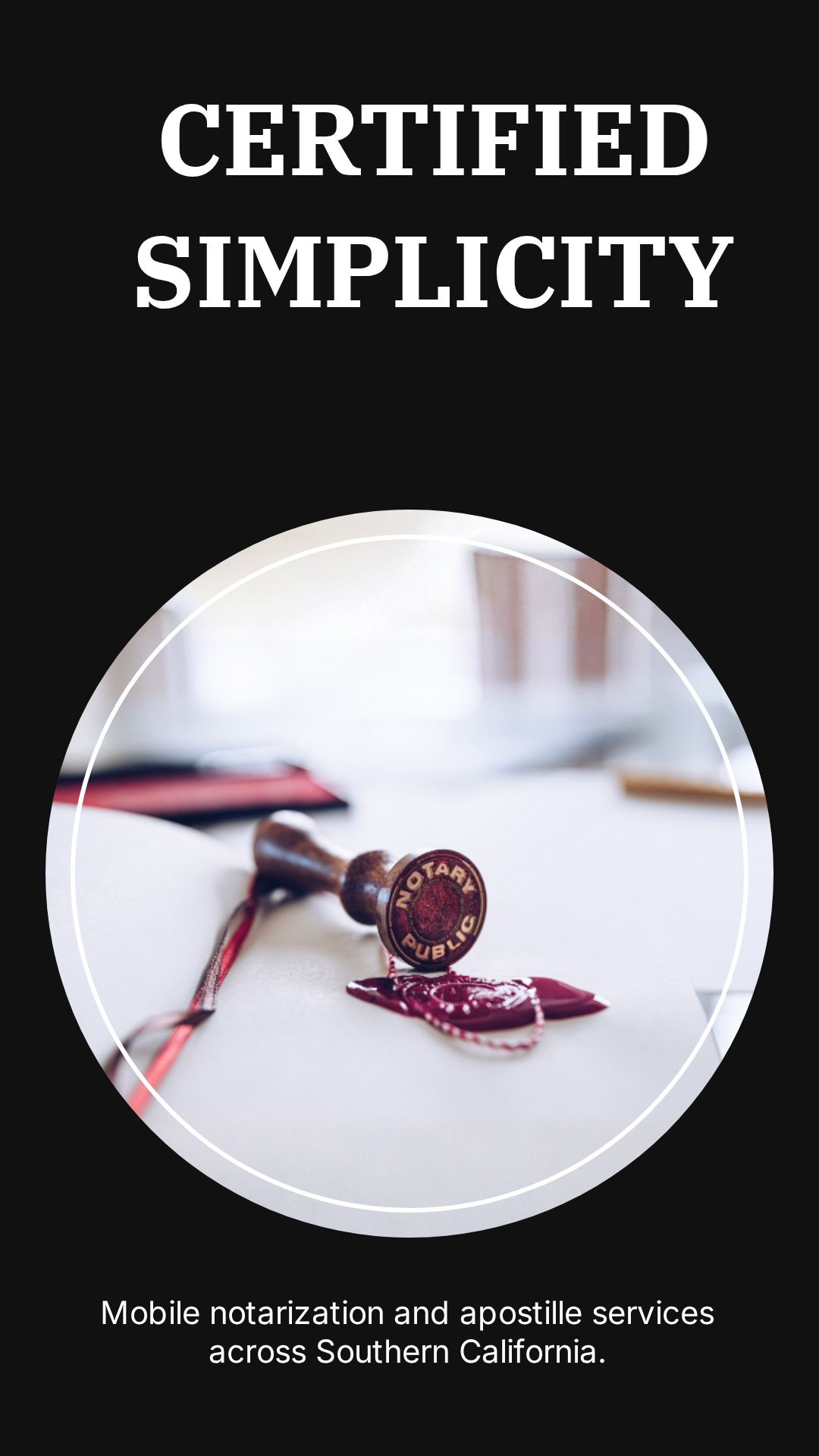 Signing Simplicity Mobile Notary Services | El Cerrito CA