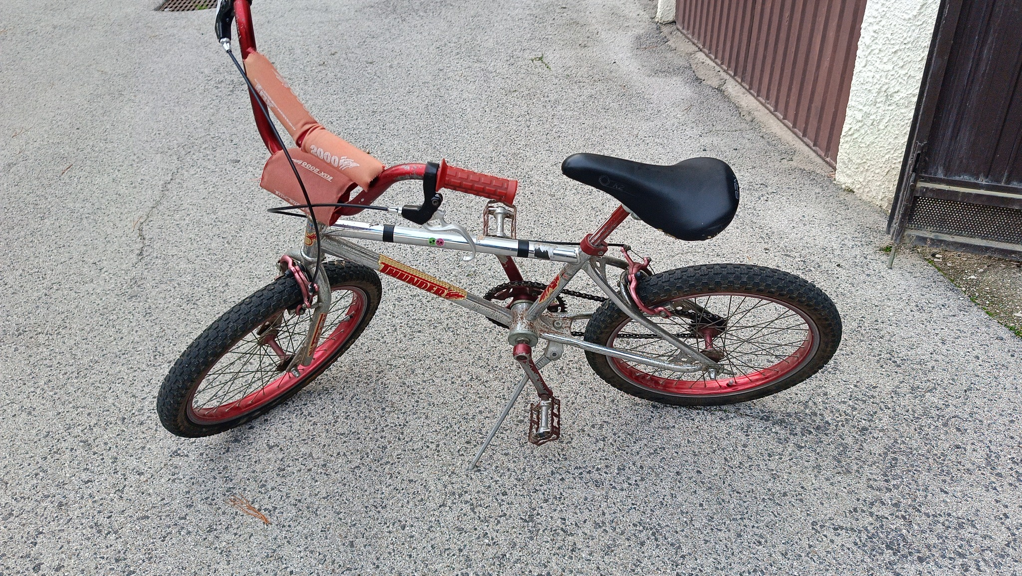 Decalcomania Rossa Per Manovella BMX Old School – Adesivo Profilo Bici Vecchia Scuola