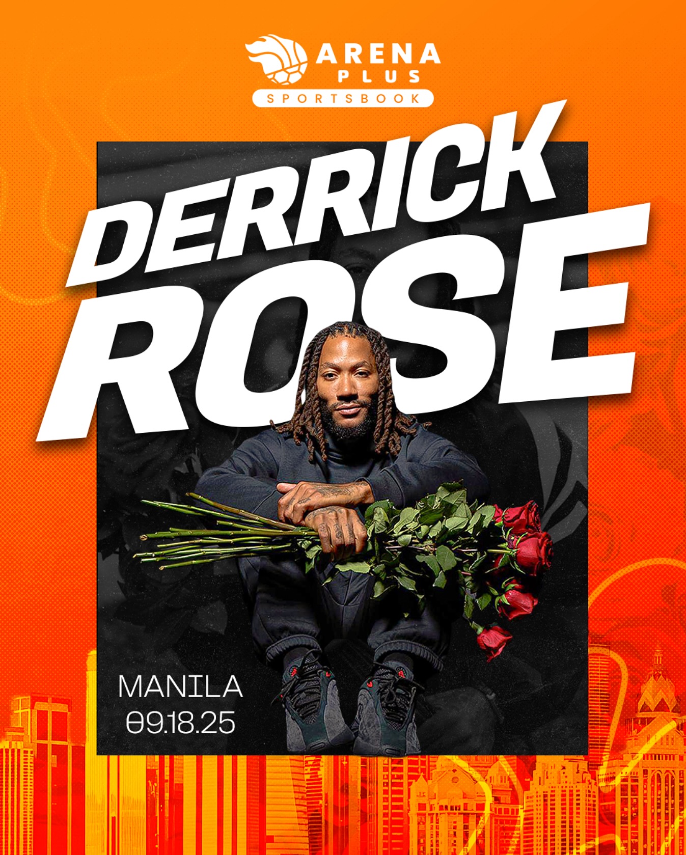 ArenaPlus - The Rose is in full bloom 🌹 Derrick Rose is officially part ...