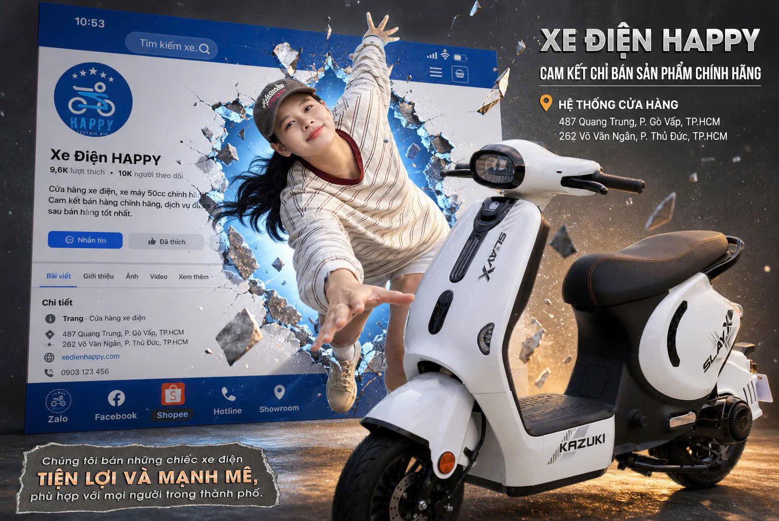 Xe điện HAPPY