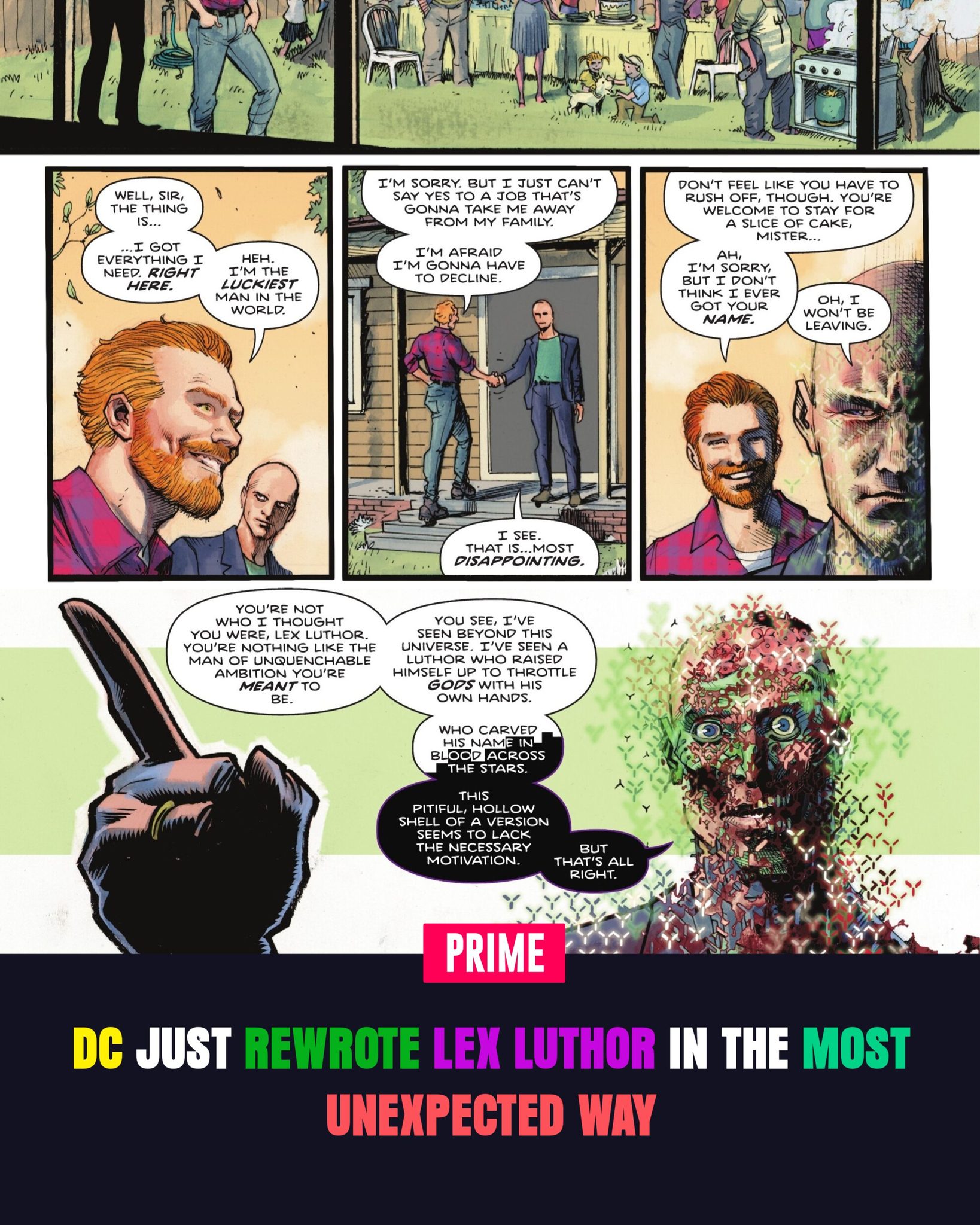 Northline - DC’s Absolute Universe reveals a Lex Luthor nobody expected ...