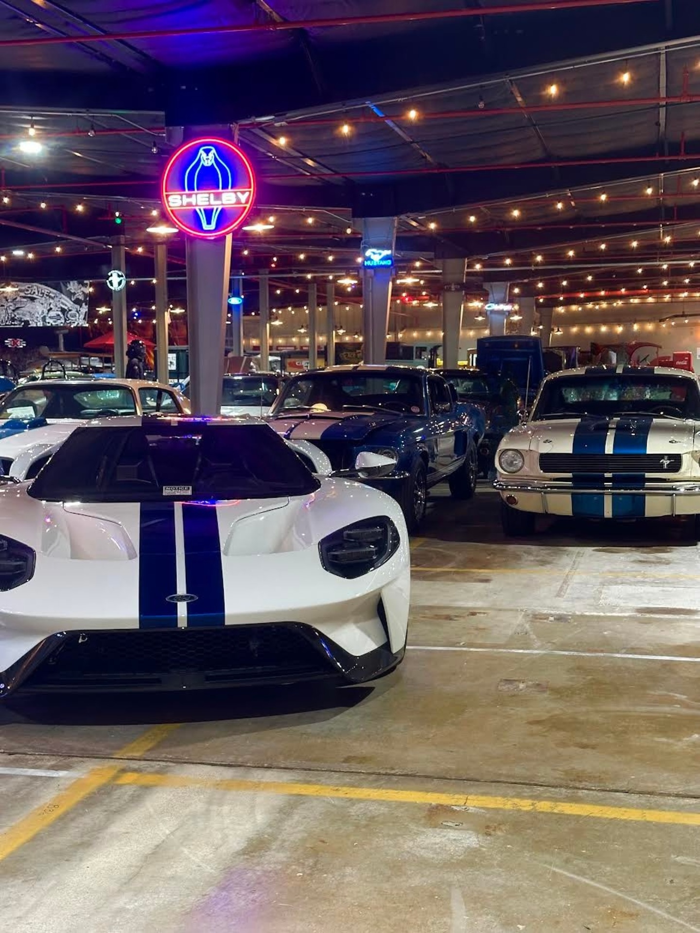 Rolling - 🐍🔥 Shelby legends under one roof — on loan from the Jim Click ...