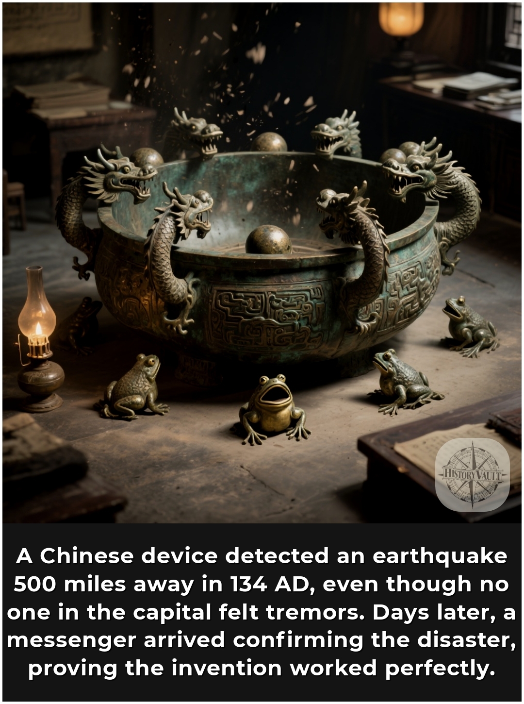 History - In 132 AD, a Chinese inventor named Zhang Heng unveiled a ...
