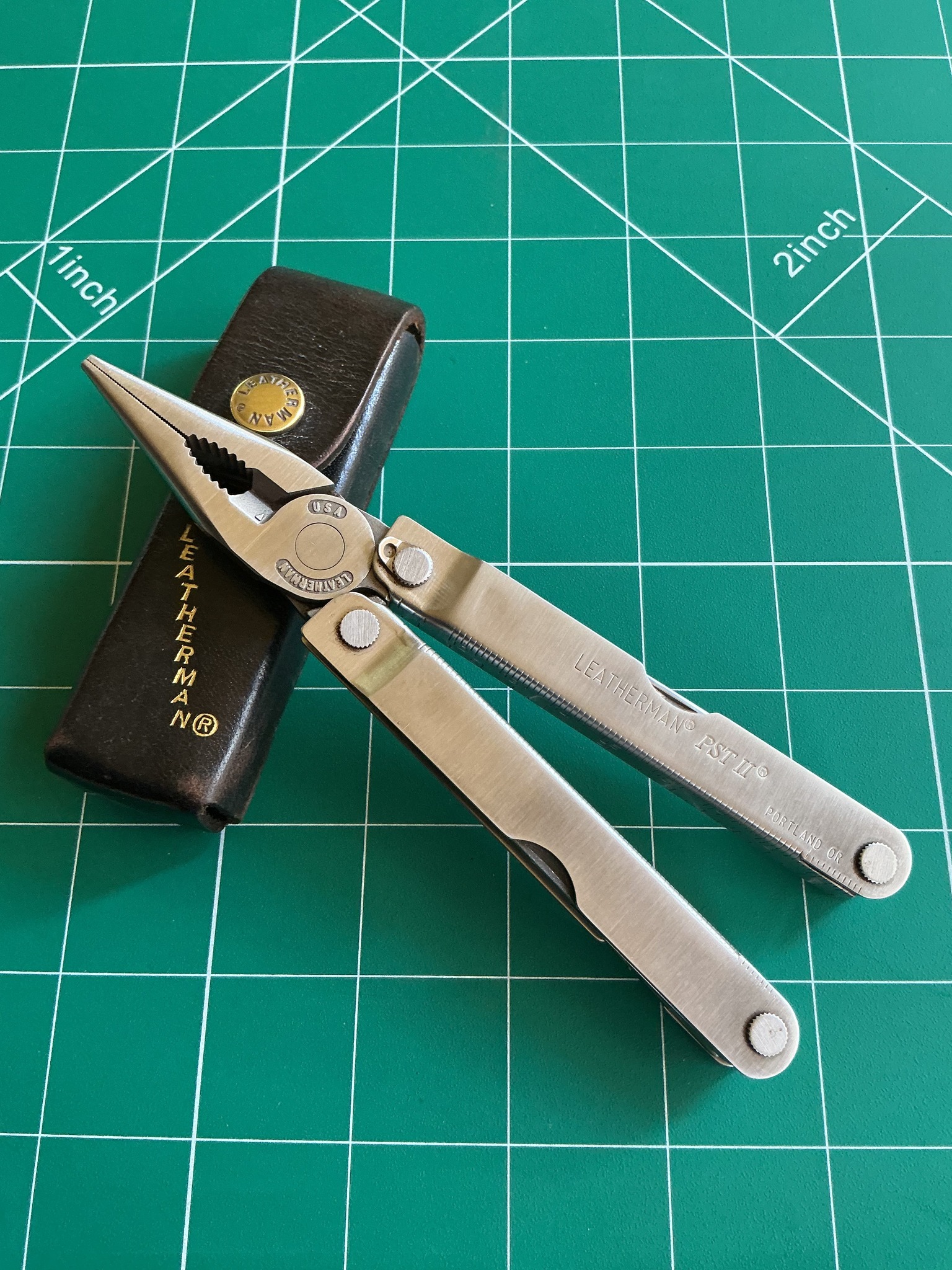 Early Leatherman PST tool with unique features