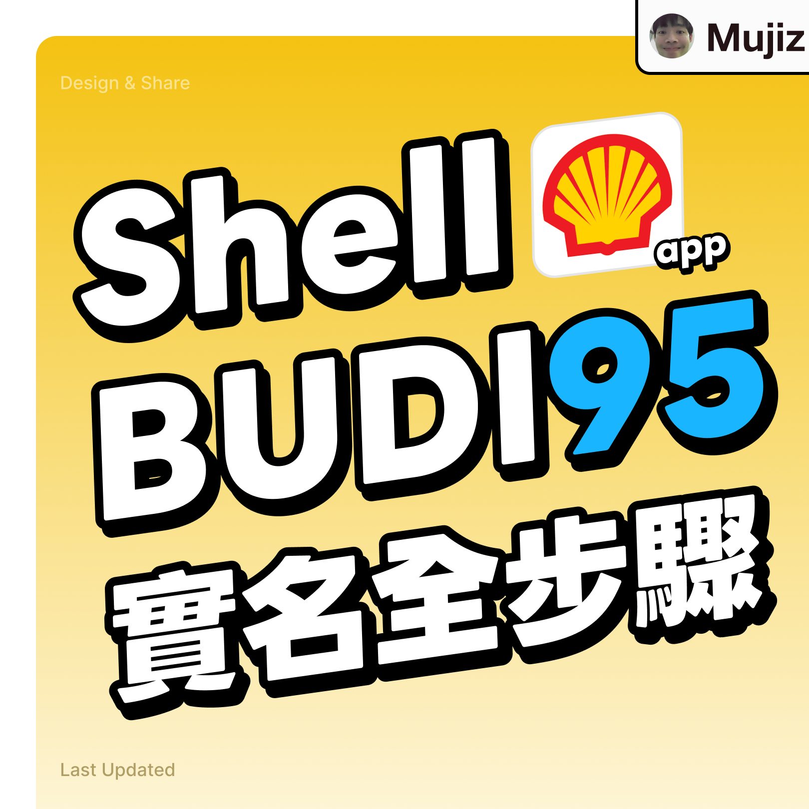Mujiz今天買什麼 - 🇲🇾 Shell app終於也能打BUDI95了 不過正式公佈應該是明天（偷跑了）... | Facebook