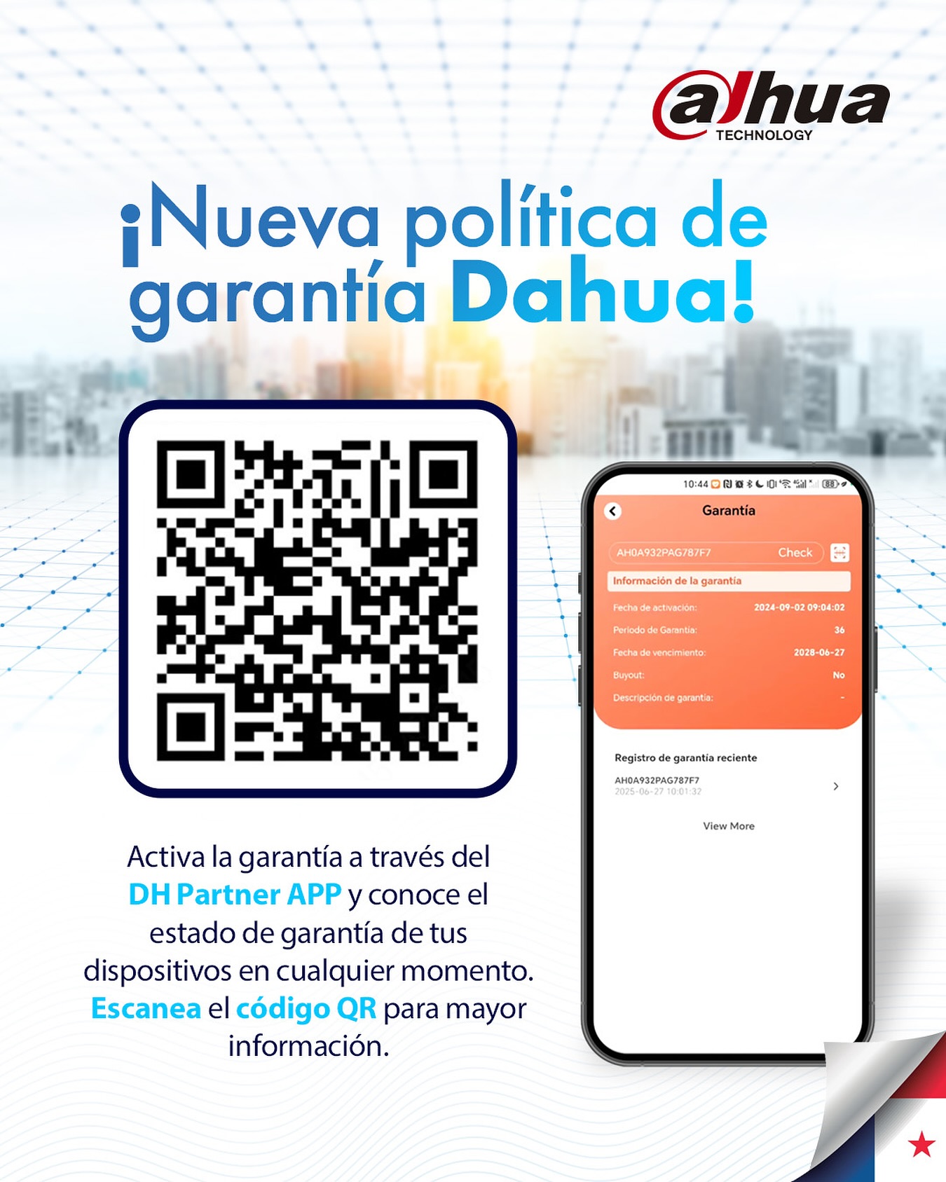 Dahua - ¡Nueva política de garantía Dahua en Panamá! 🇵🇦 Ahora podrás ...
