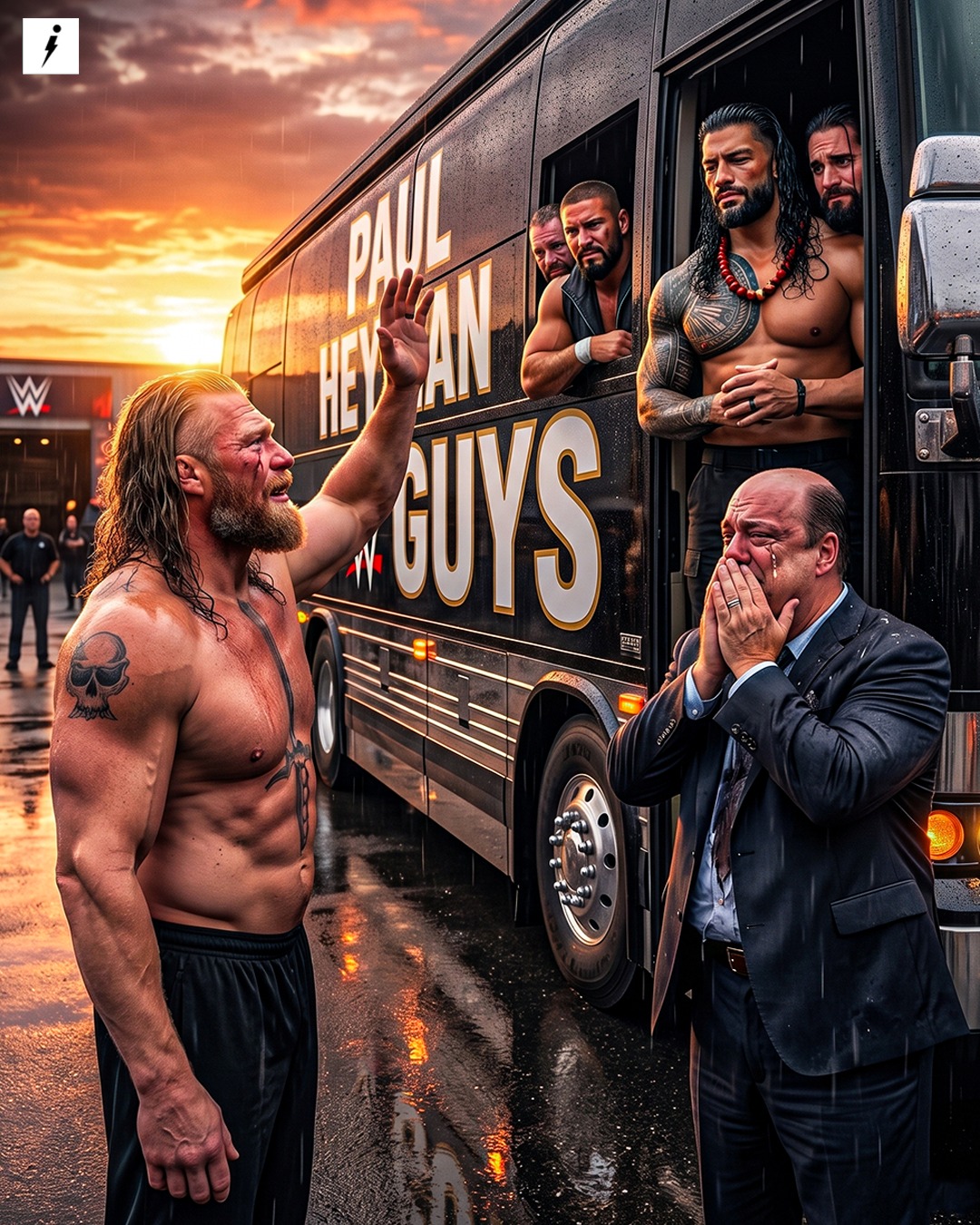 2002 ➡️ 2026 💔 Paul Heyman & Brock Lesnar… a legendary journey