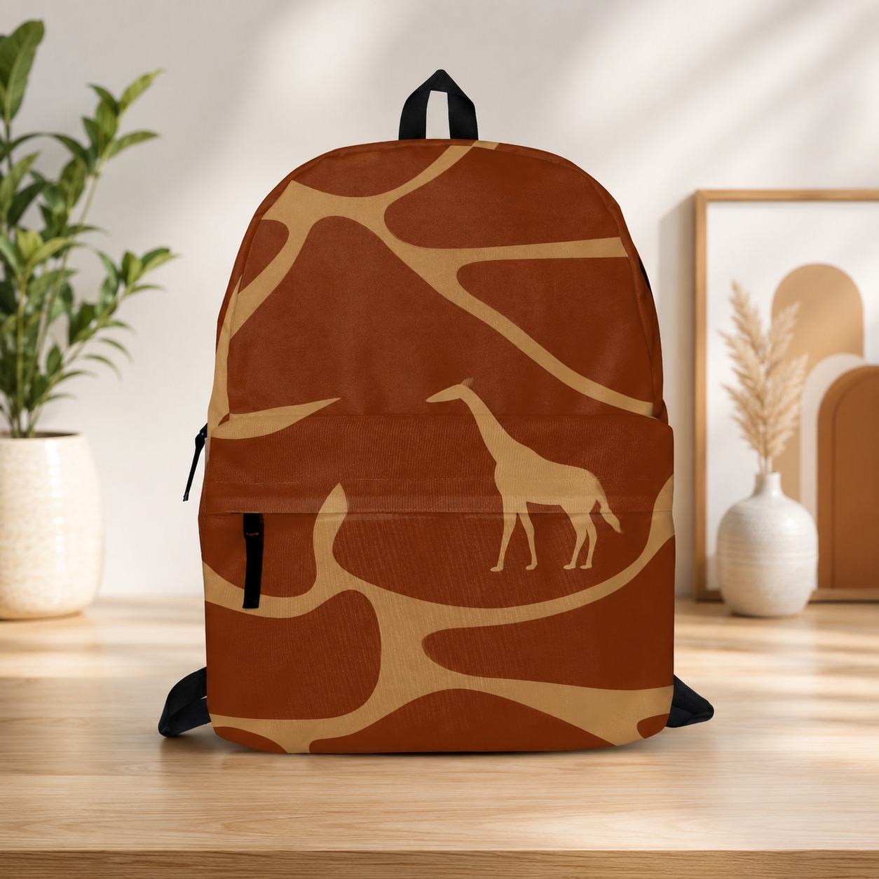 Majestic Giraffe Backpack – Where Adventure Meets Timeless Style 🎒🦒