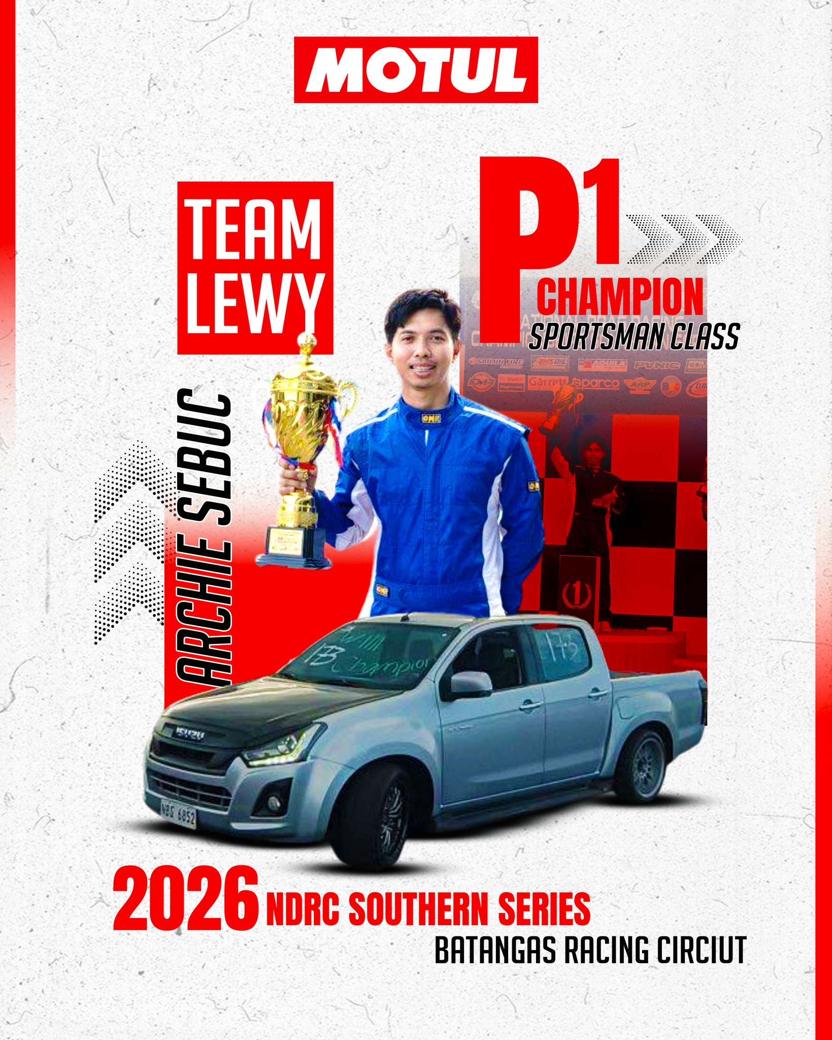 Motul - A huge Congratulations to Archie Sebuc of MRC TeamLewy for ...