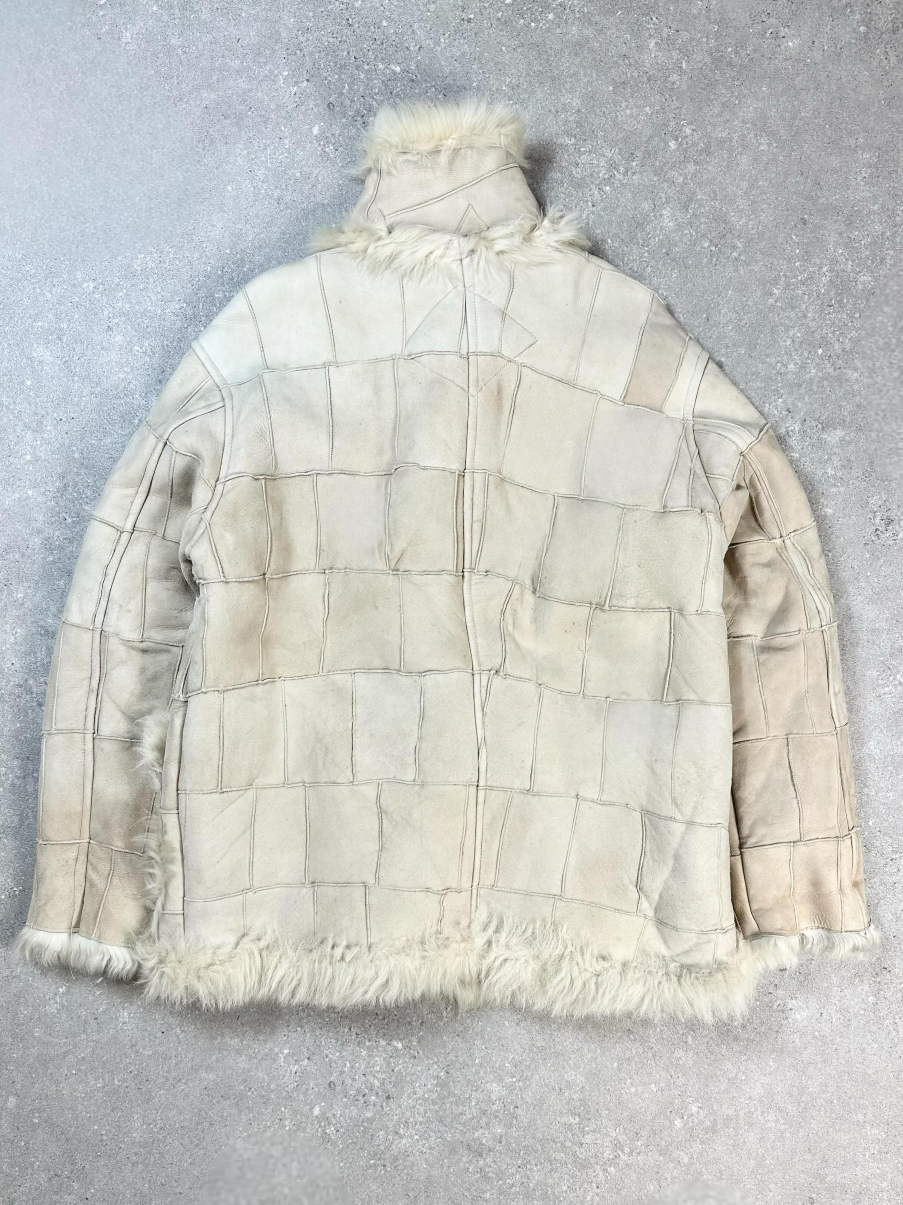 Vintage 90s Hai Sporting Gear By Issey Miyake Patch Work Leather 