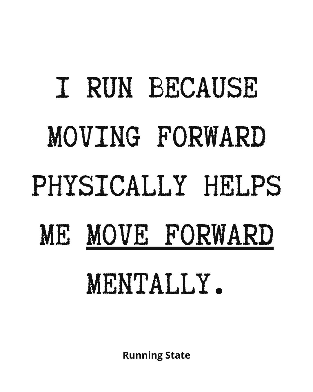 Running - Running helps clear your mind. 🏃 There’s something about ...