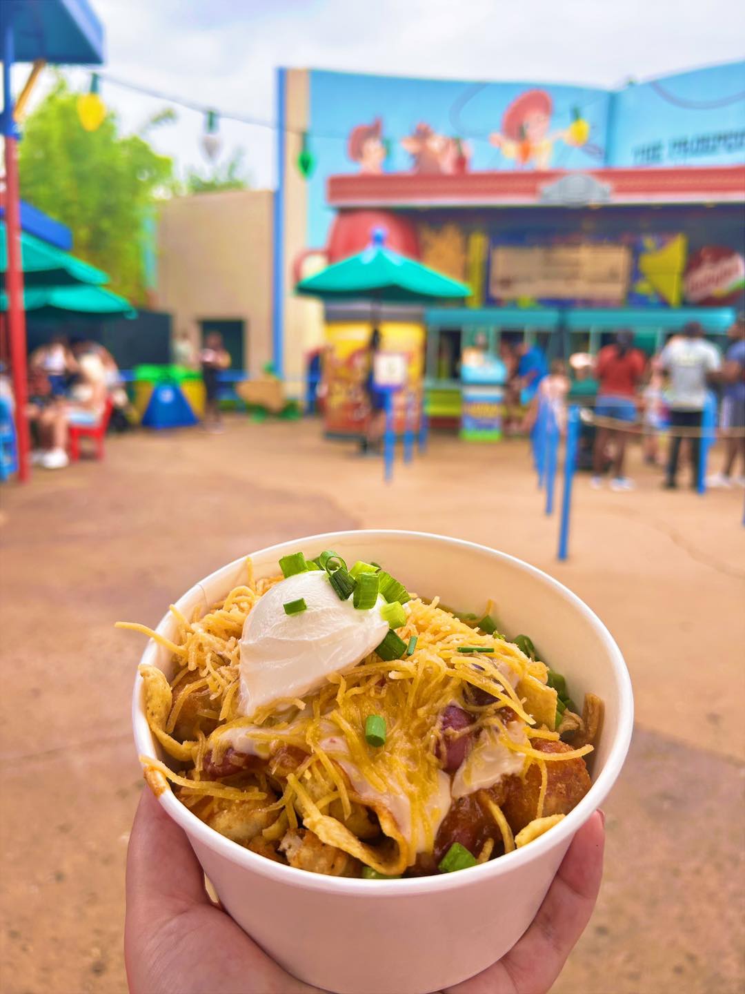 Woody's Lunchbox tachos at Disney's Hollywood Studios
