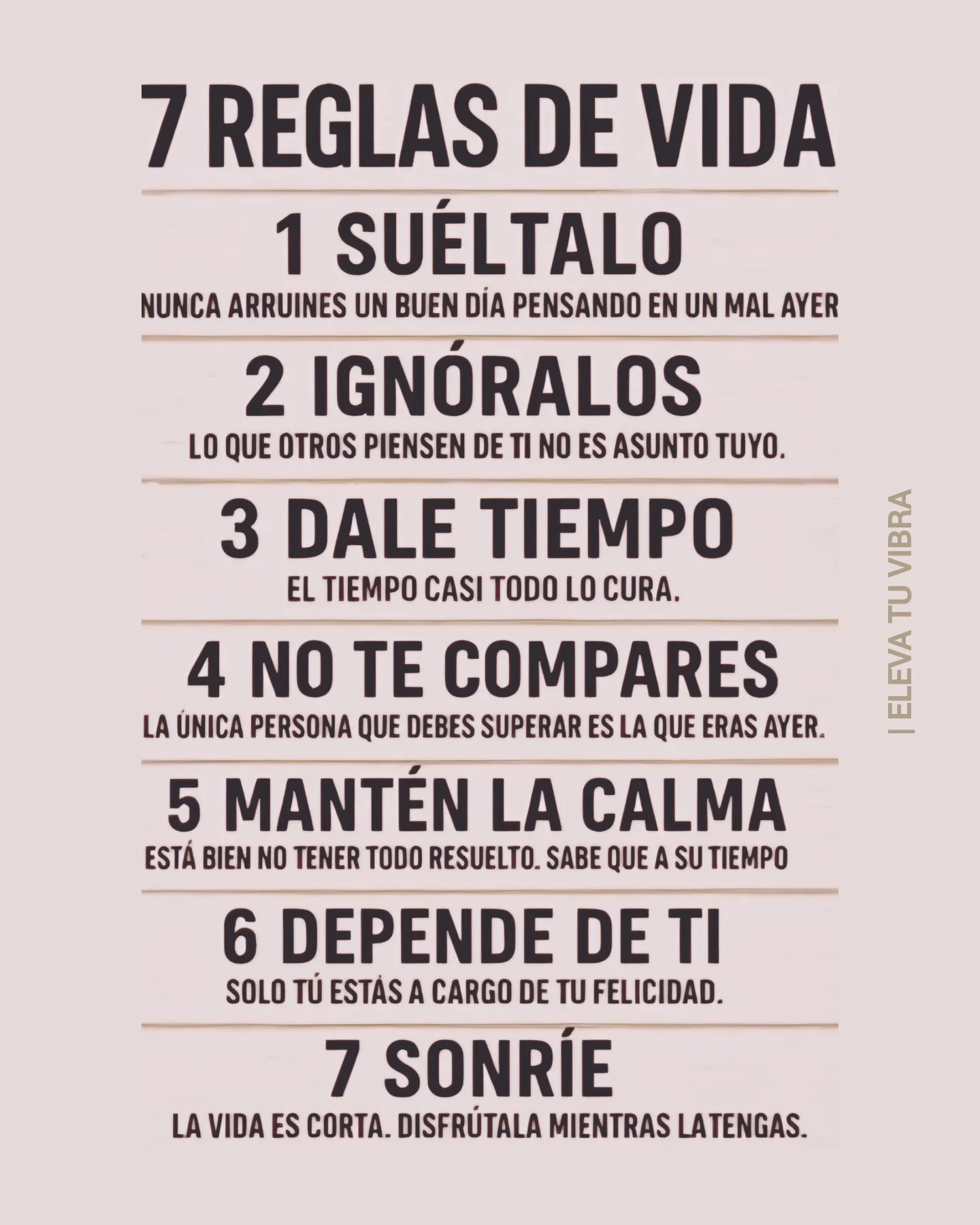 Eleva - A veces no necesitamos cambiarlo todo. Solo volver a lo básico ...