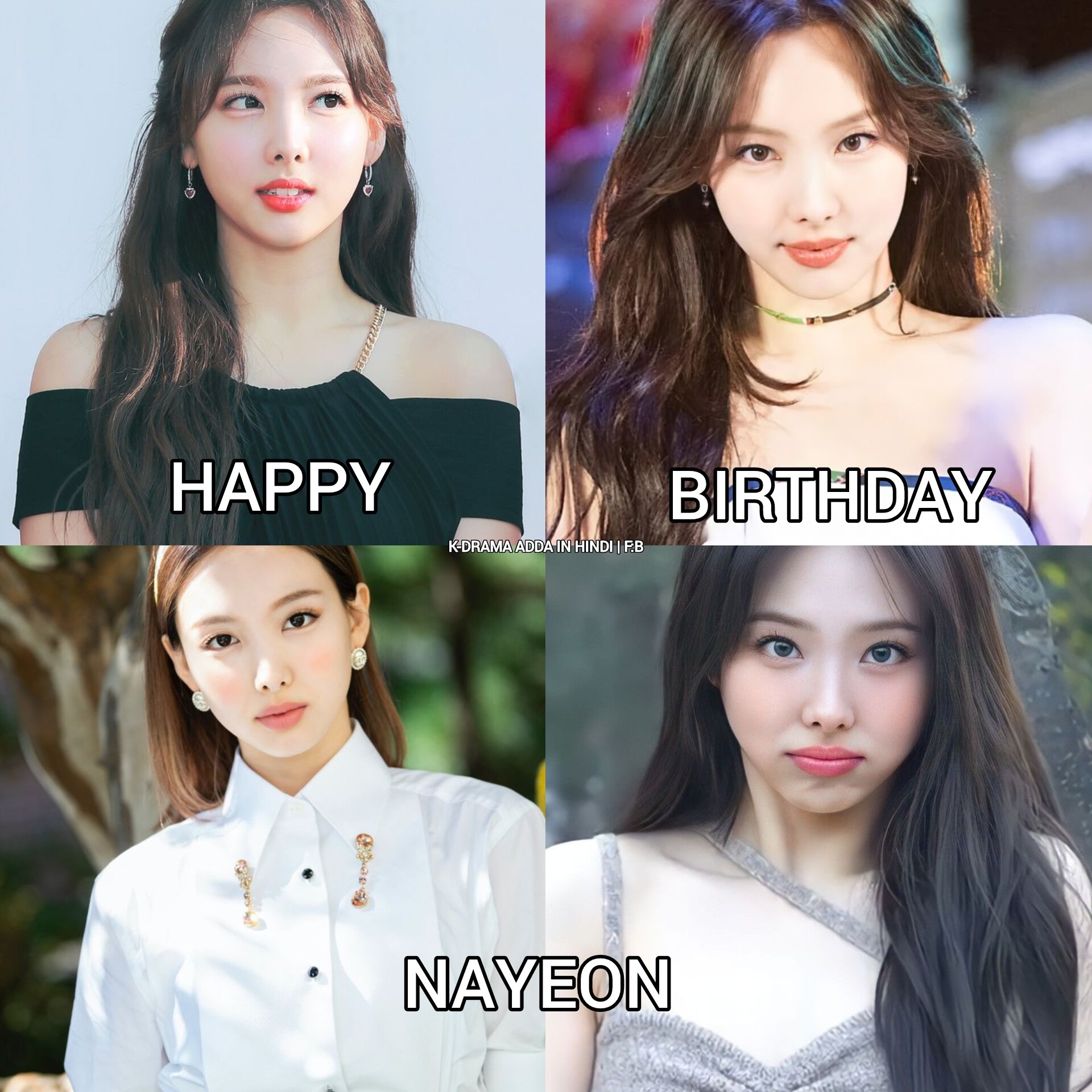Happy 30th birthday Nayeon🎈 Im... - k-drama adda in hindi | Facebook
