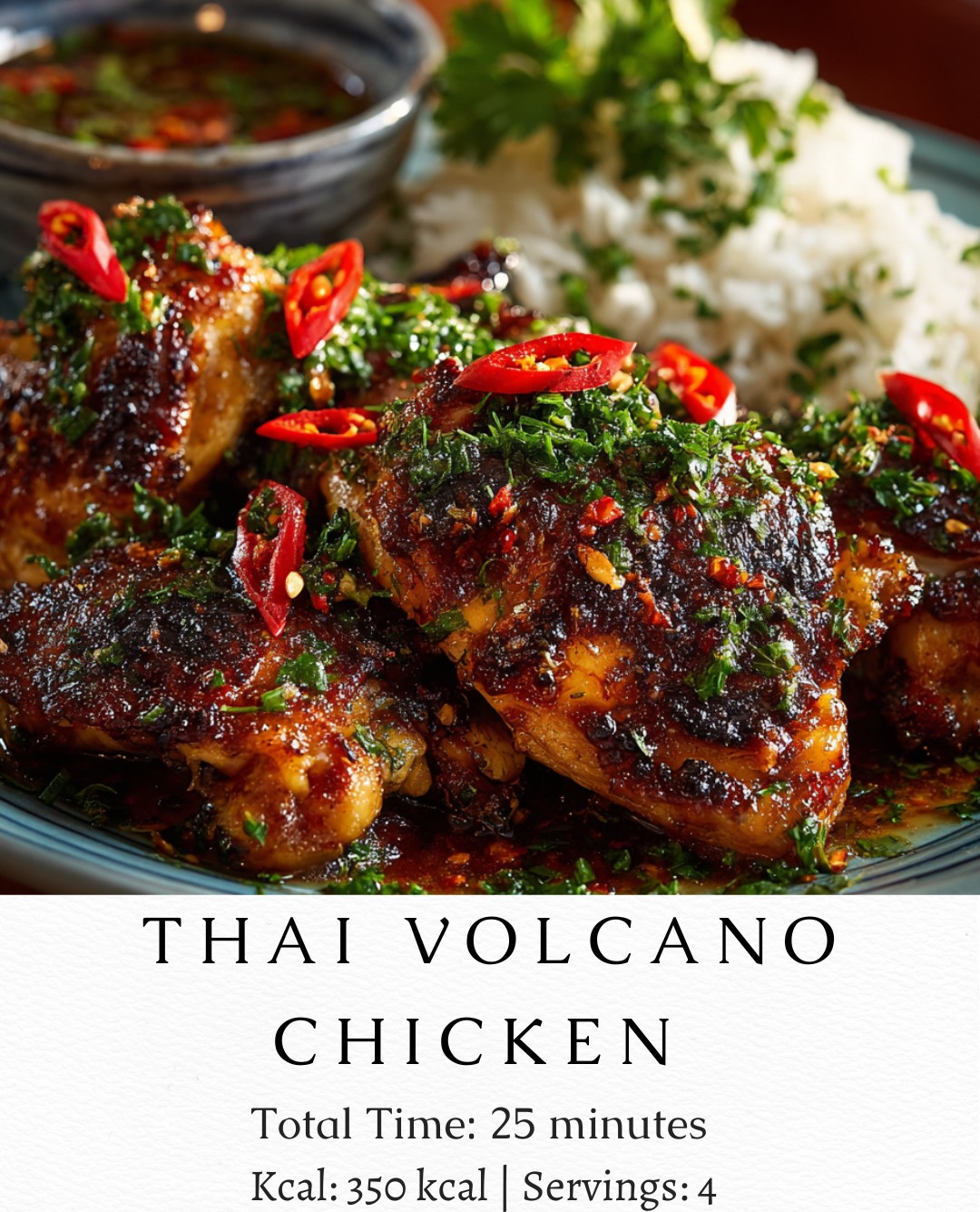 Recipes Palace - Thai Volcano Chicken 🌶️🔥 Get ready to... | Facebook