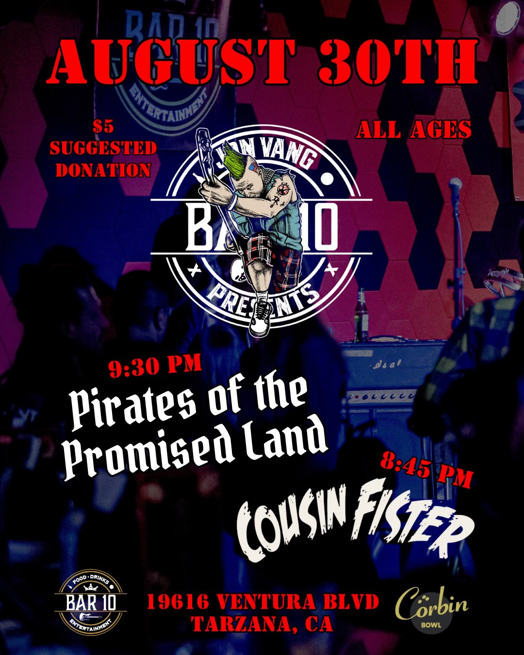 Jon Vang Presents Pirates of the Promised Land & Cousin Fister