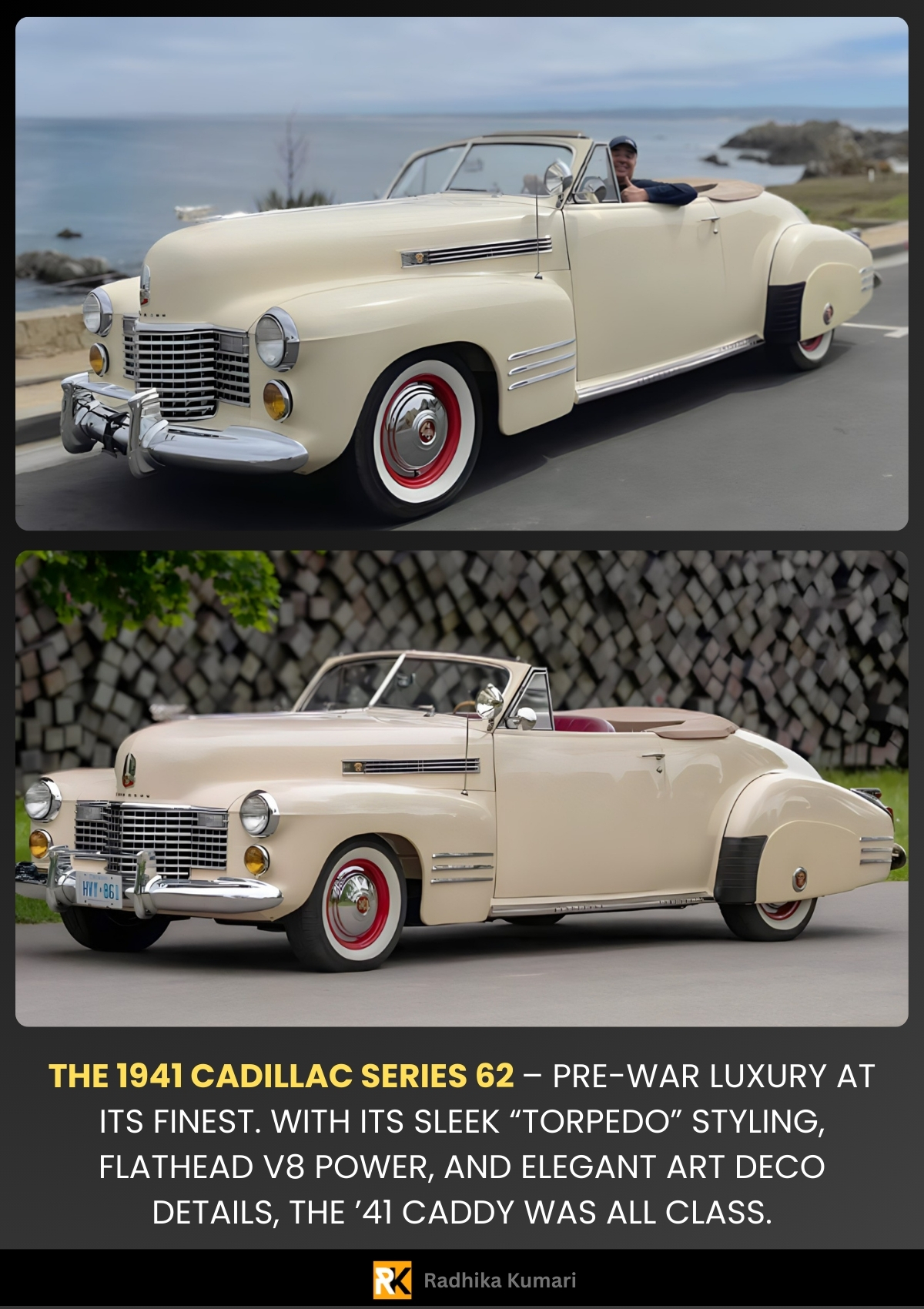1948 Cadillac Series 61 Club Coupé Cadillac's first fully new
