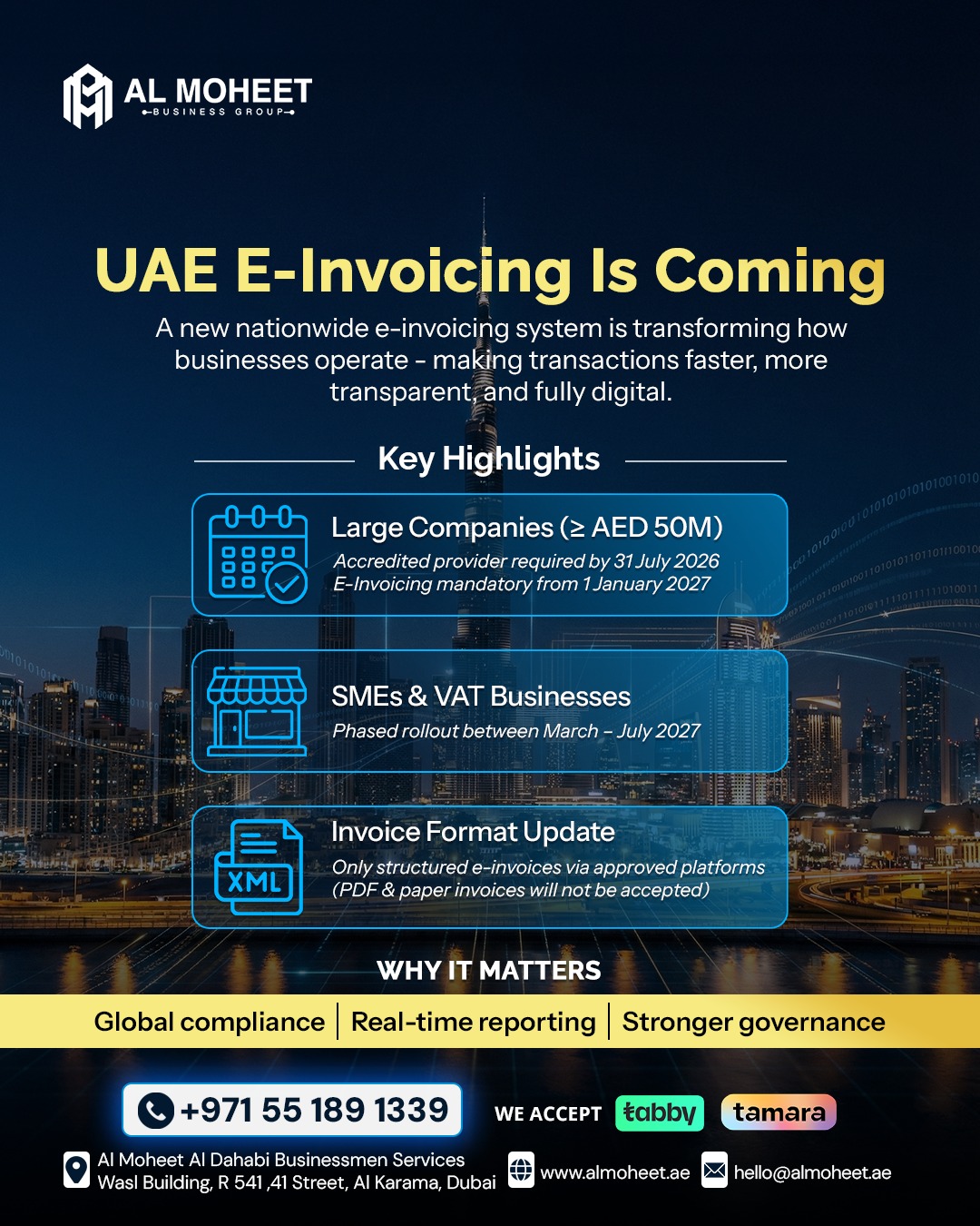 Al Moheet Businessmen Services | Dubai