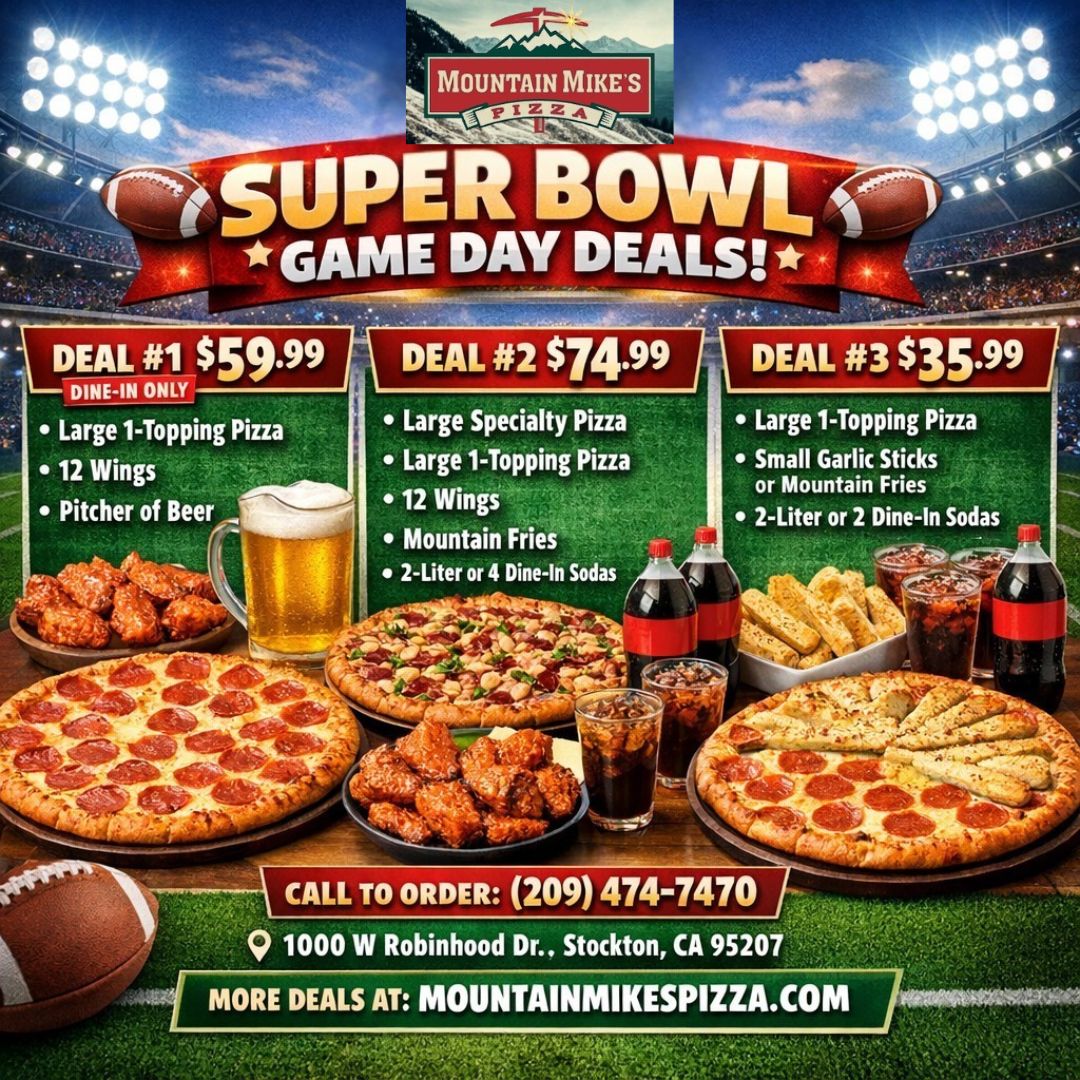 Mountain Mike's $49 Touchdown Feast for game day
