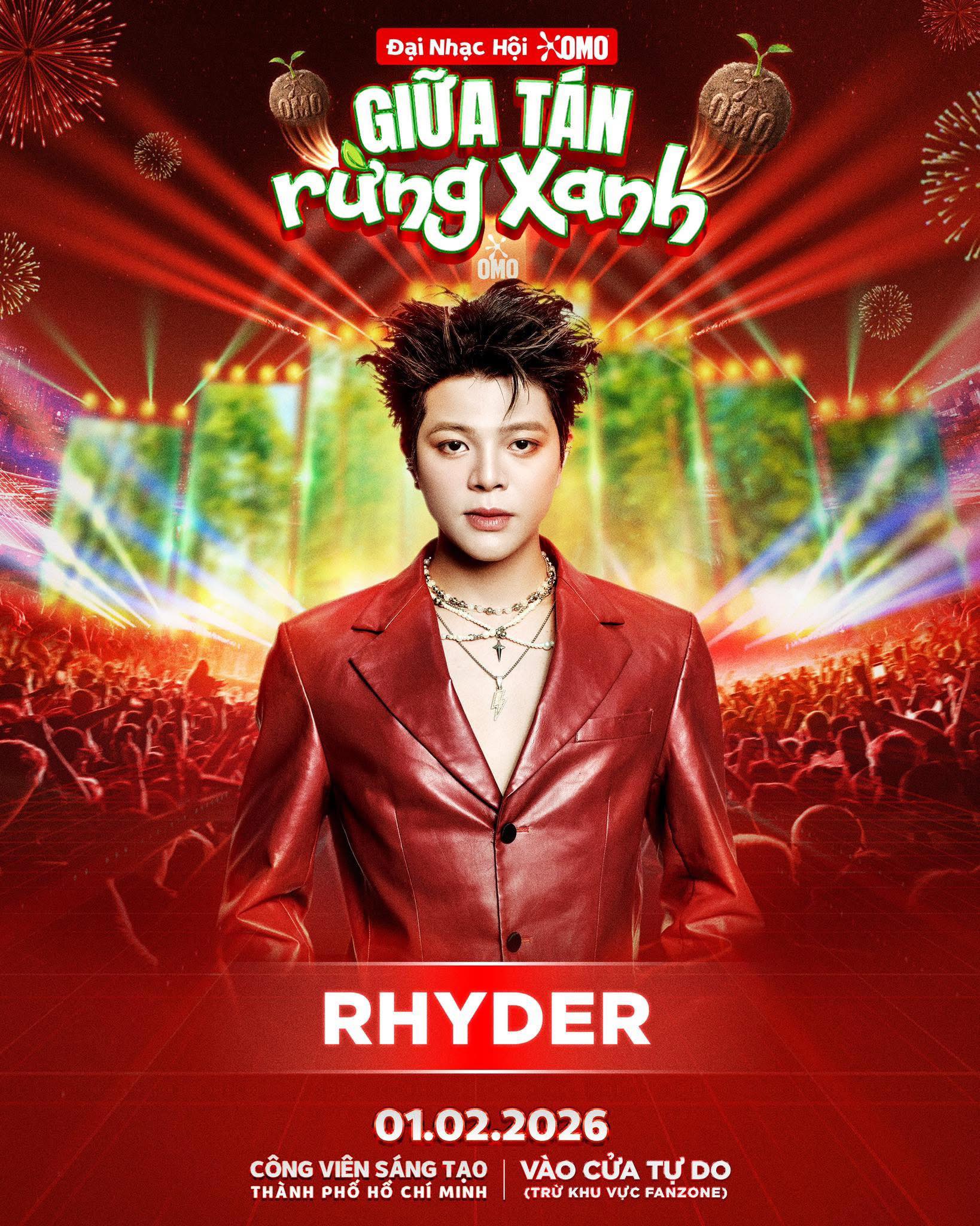 FC - - UPDATE LỊCH DIỄN - RHYDER xác nhận tham gia biểu diễn tại 🌱 ĐẠI ...