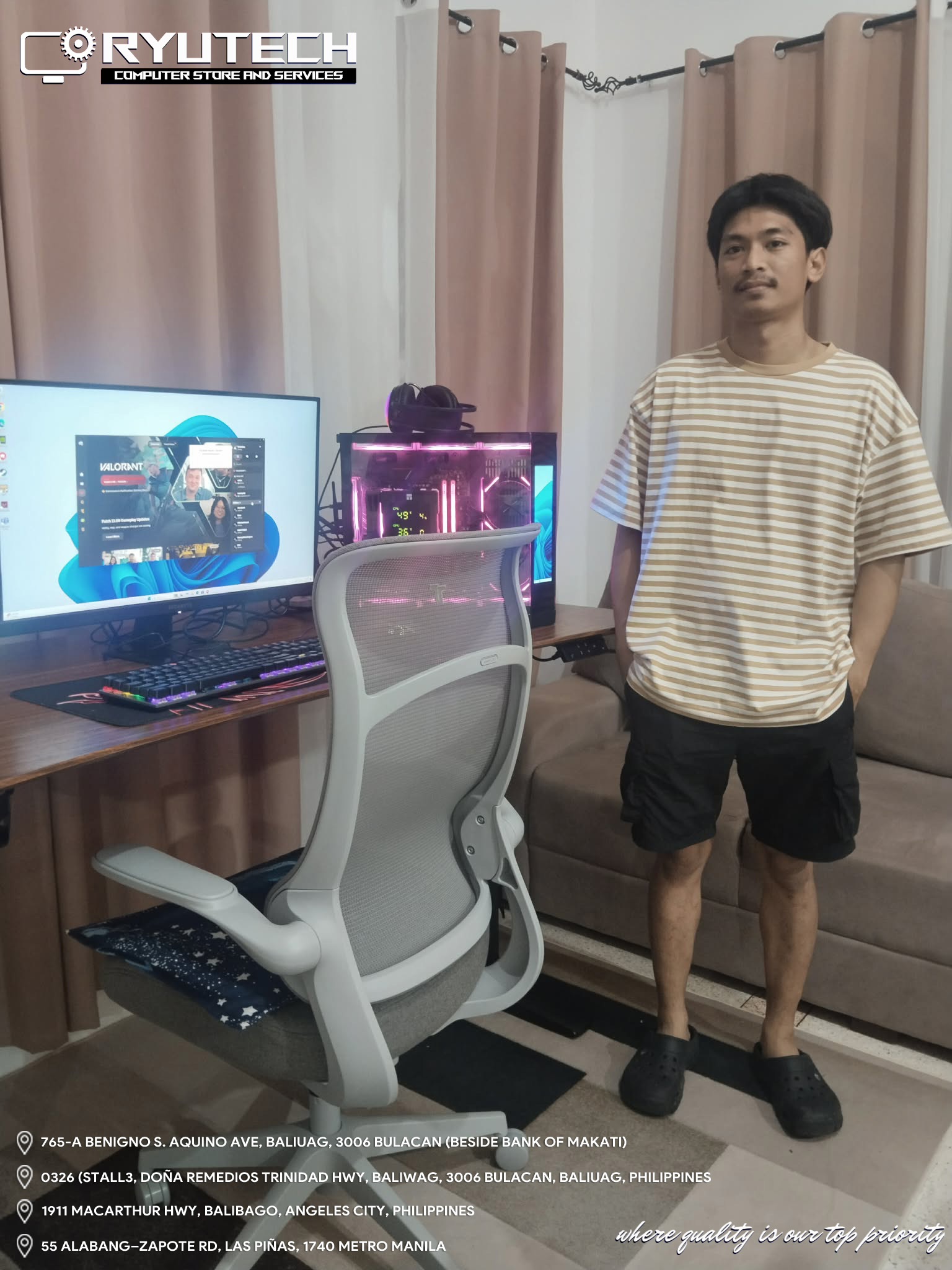 Ryutech - 🚚 Custom Build Delivered to Bataan! 💪💻 Another beast build ...