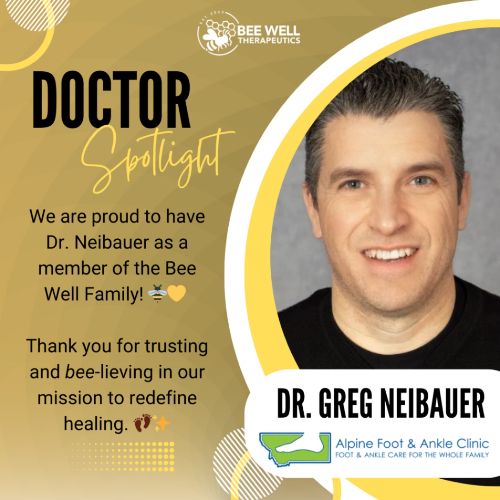Doctor Spotlight: Dr. Gregg... - Bee Well Therapeutics | Facebook
