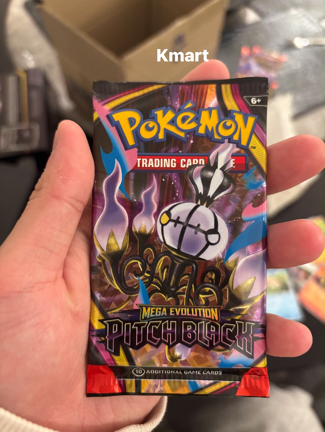 kmart pokemon booster box Chaos Rising Single Pack Blister [Toxel] – Common Lands Kmart exclusive Reshiram EX Box