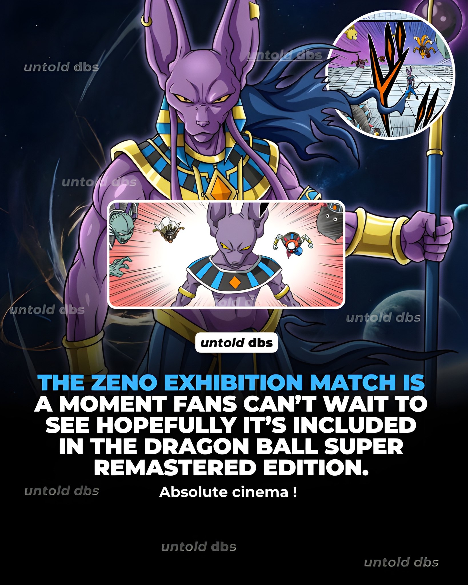 Goku musters all his power to stop Beerus's attack! 🔥 Today in
