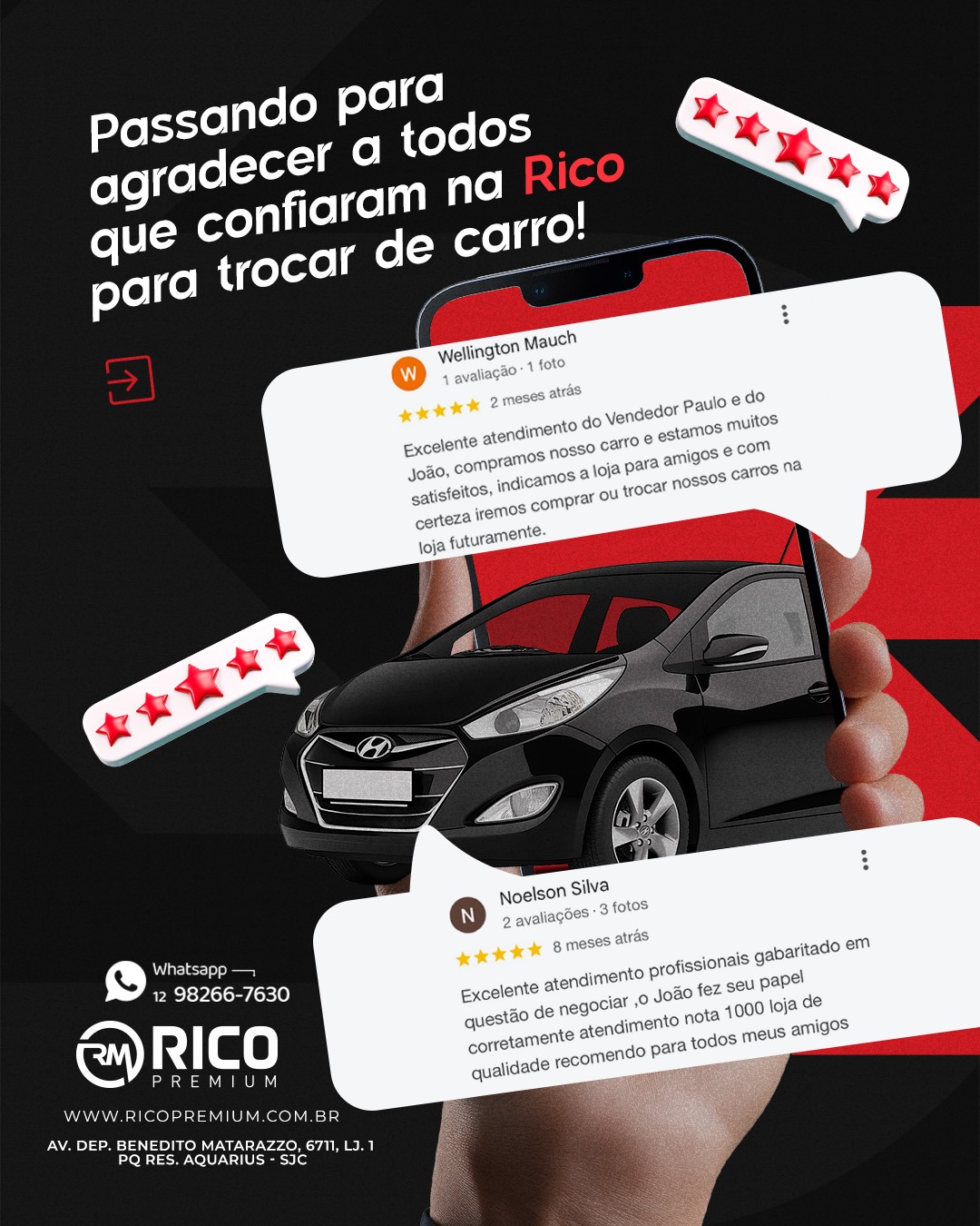 Rico Motors Premium | São José dos Campos SP