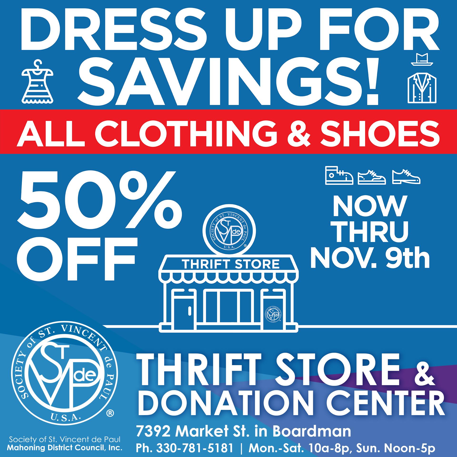 St. - Find your perfect fit at the #StVincentDePaul Thrift Store ...
