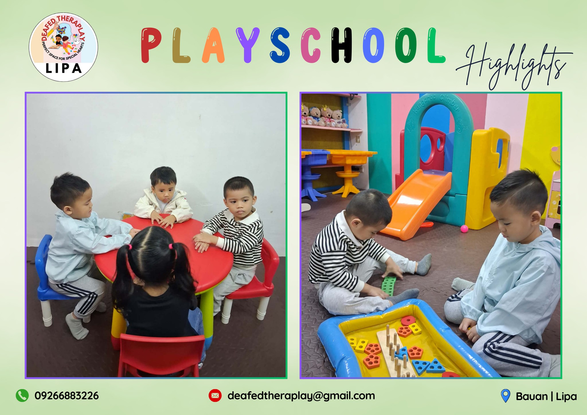 Deafed Theraplay SPED Learning Center