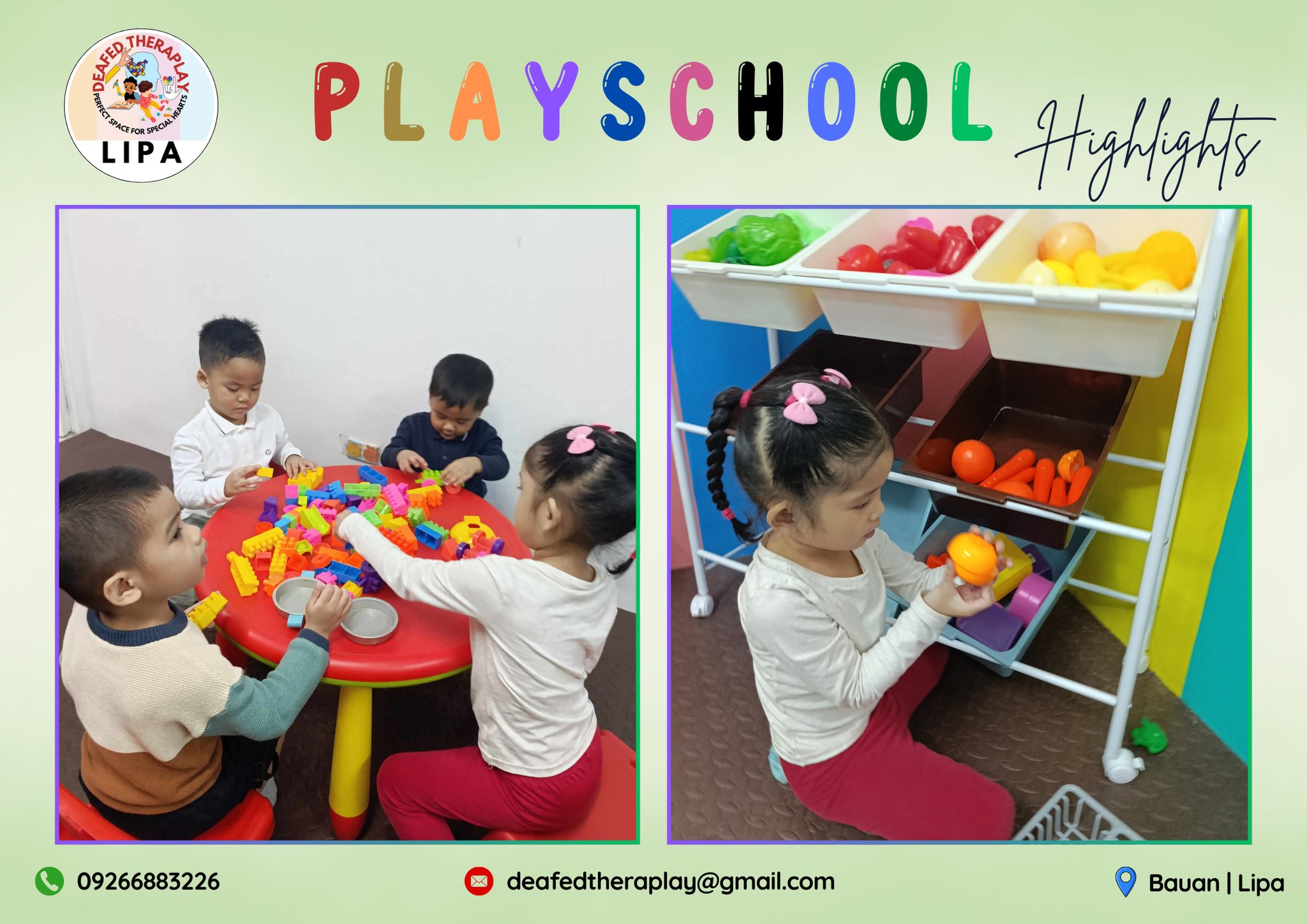 Deafed Theraplay SPED Learning Center