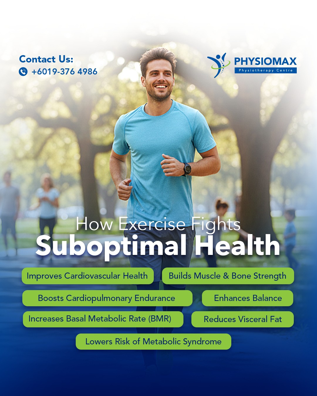 Physiomax - 𝙎𝙩𝙧𝙤𝙣𝙜𝙚𝙧 𝙗𝙤𝙙𝙮, 𝙨𝙩𝙧𝙤𝙣𝙜𝙚𝙧 𝙝𝙚𝙖𝙡𝙩𝙝 💪 Exercise isn’t just about ...