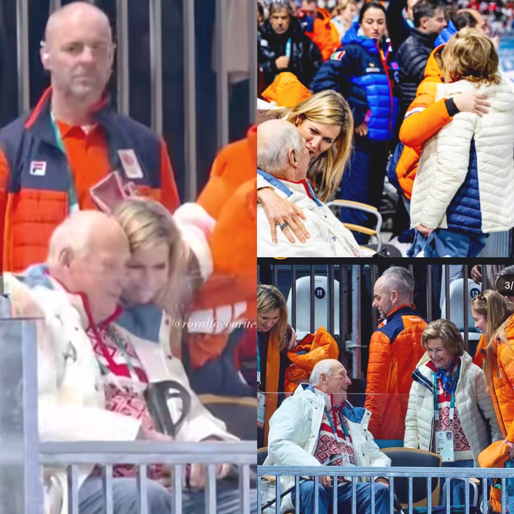 Royal - Moments at the Winter Olympics 2026, Love the way Queen Maxima ...