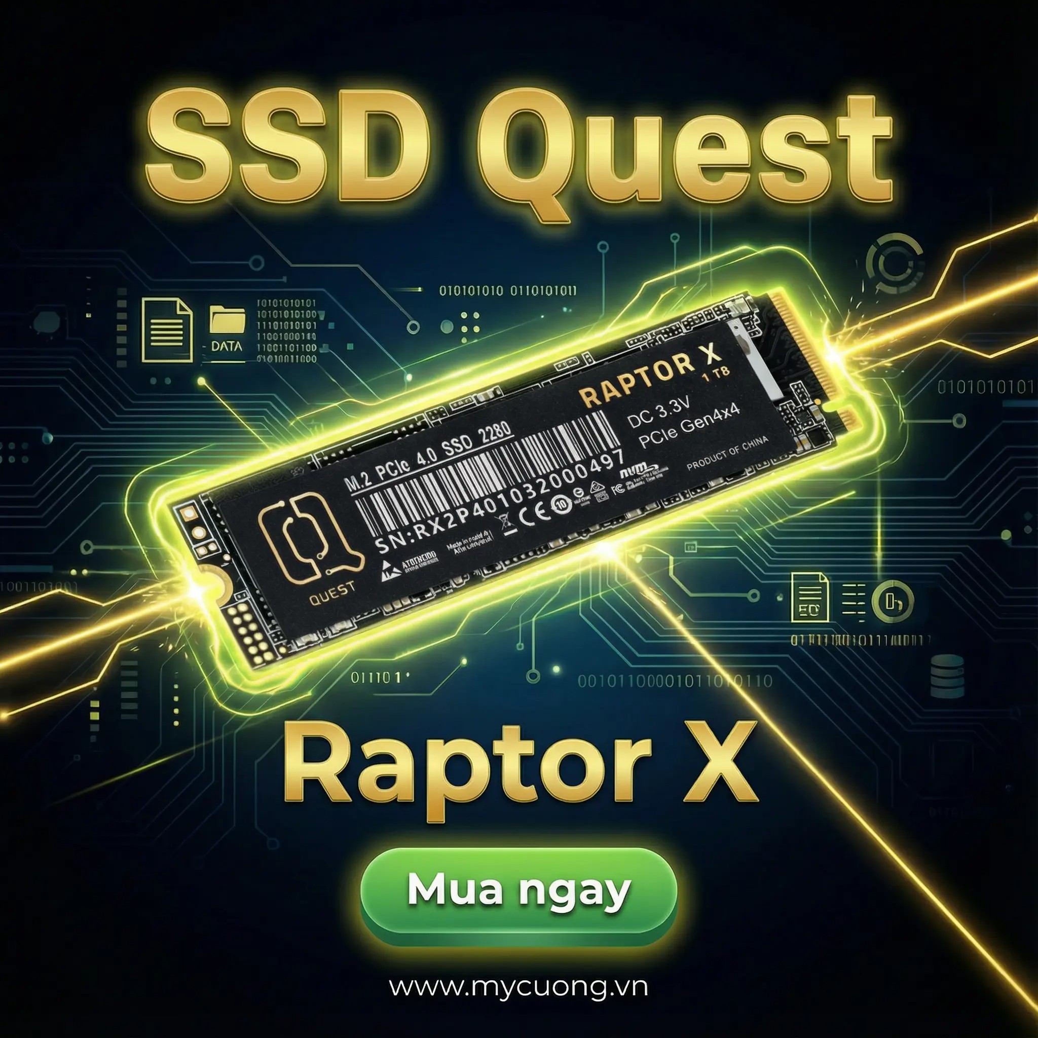ĐỈNH CAO CÔNG NGHỆ – RAPTOR X GEN 4.0... - McQuest Việt Nam | Facebook