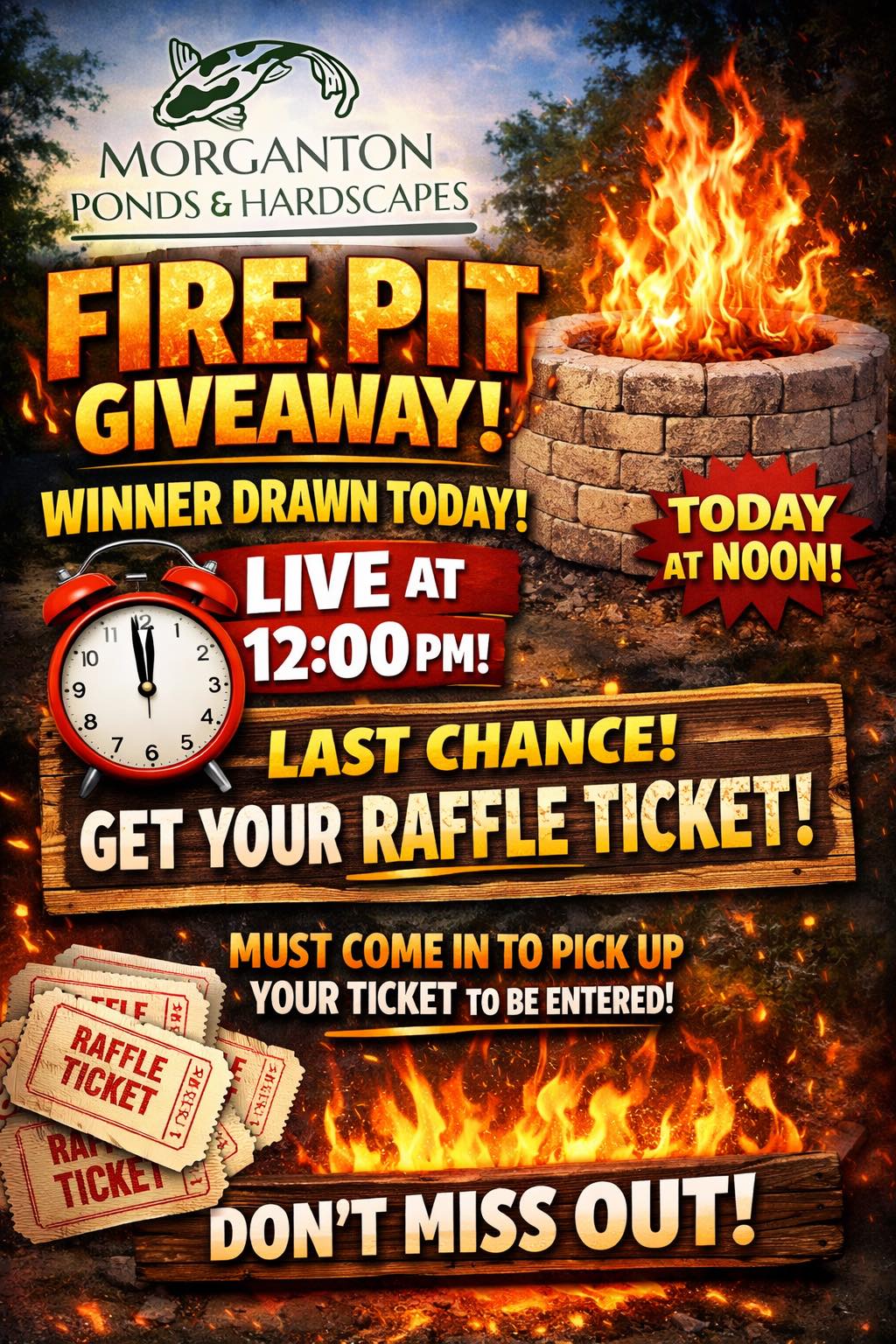 🔥 Fire Pit Giveaway... - RoseBrooke Site Development | Facebook